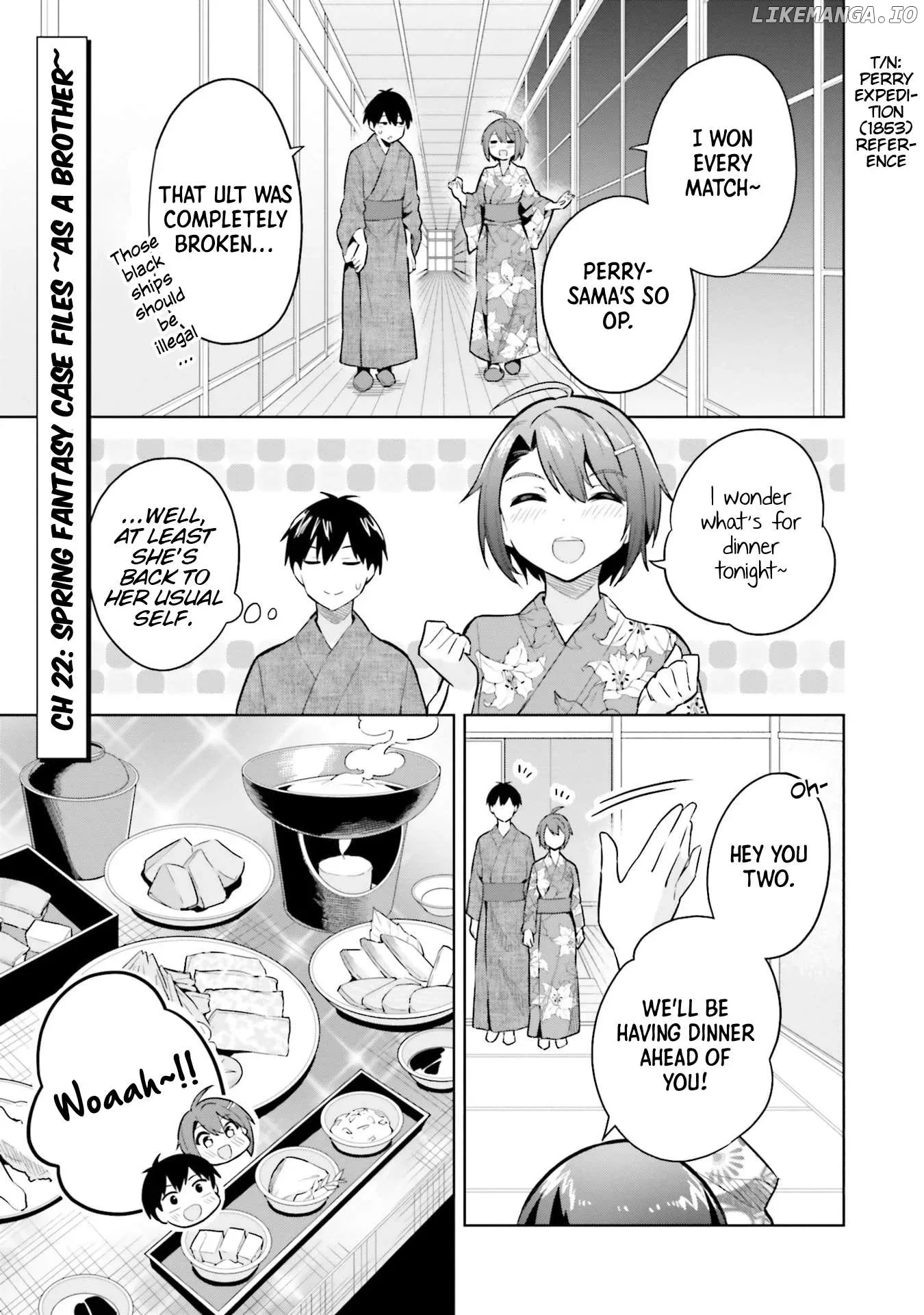 She Was Actually My Stepsister Chapter 22 page 1