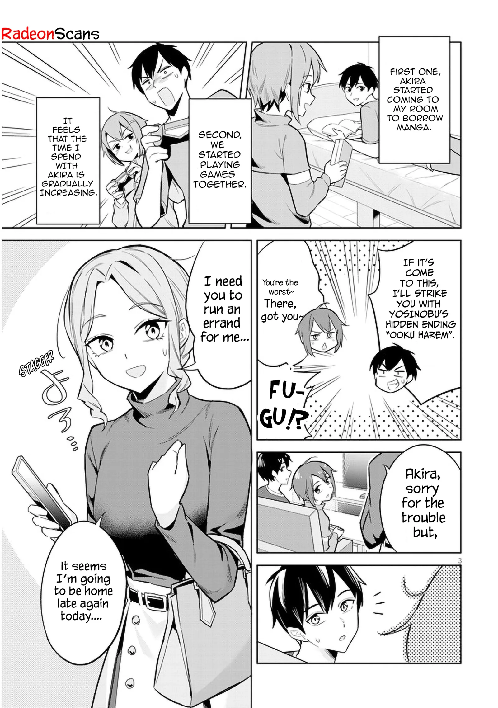 She Was Actually My Stepsister Chapter 4 page 3