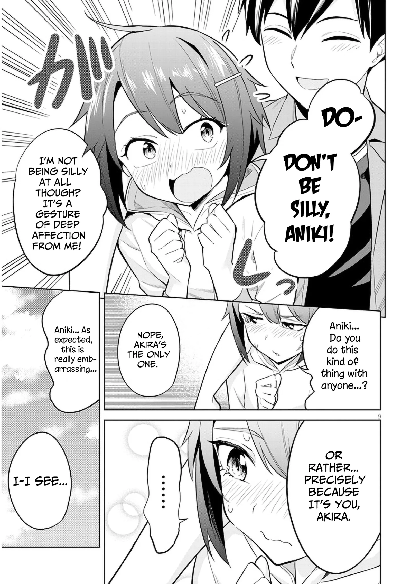 She Was Actually My Stepsister Chapter 4 page 9