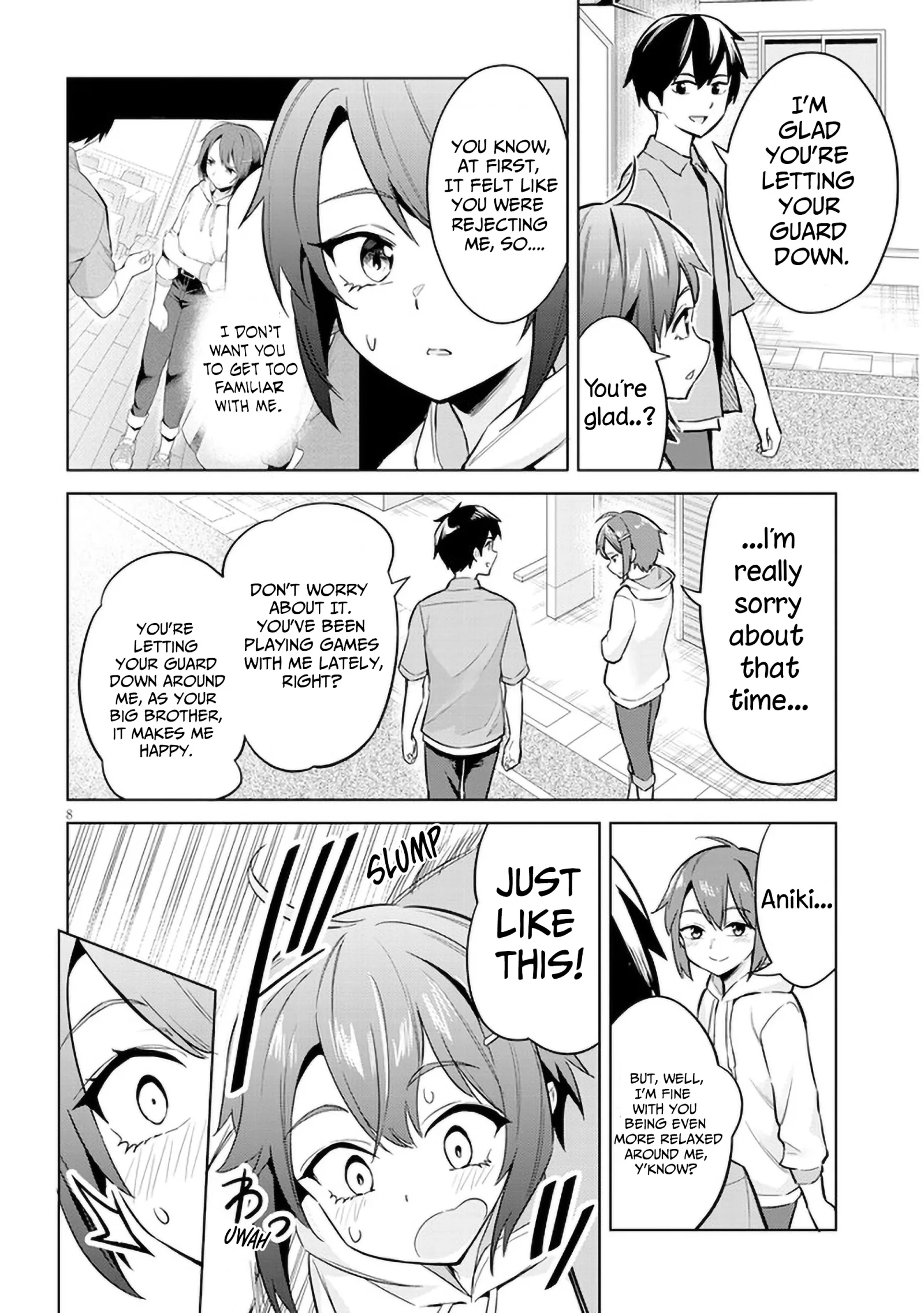 She Was Actually My Stepsister Chapter 4 page 8