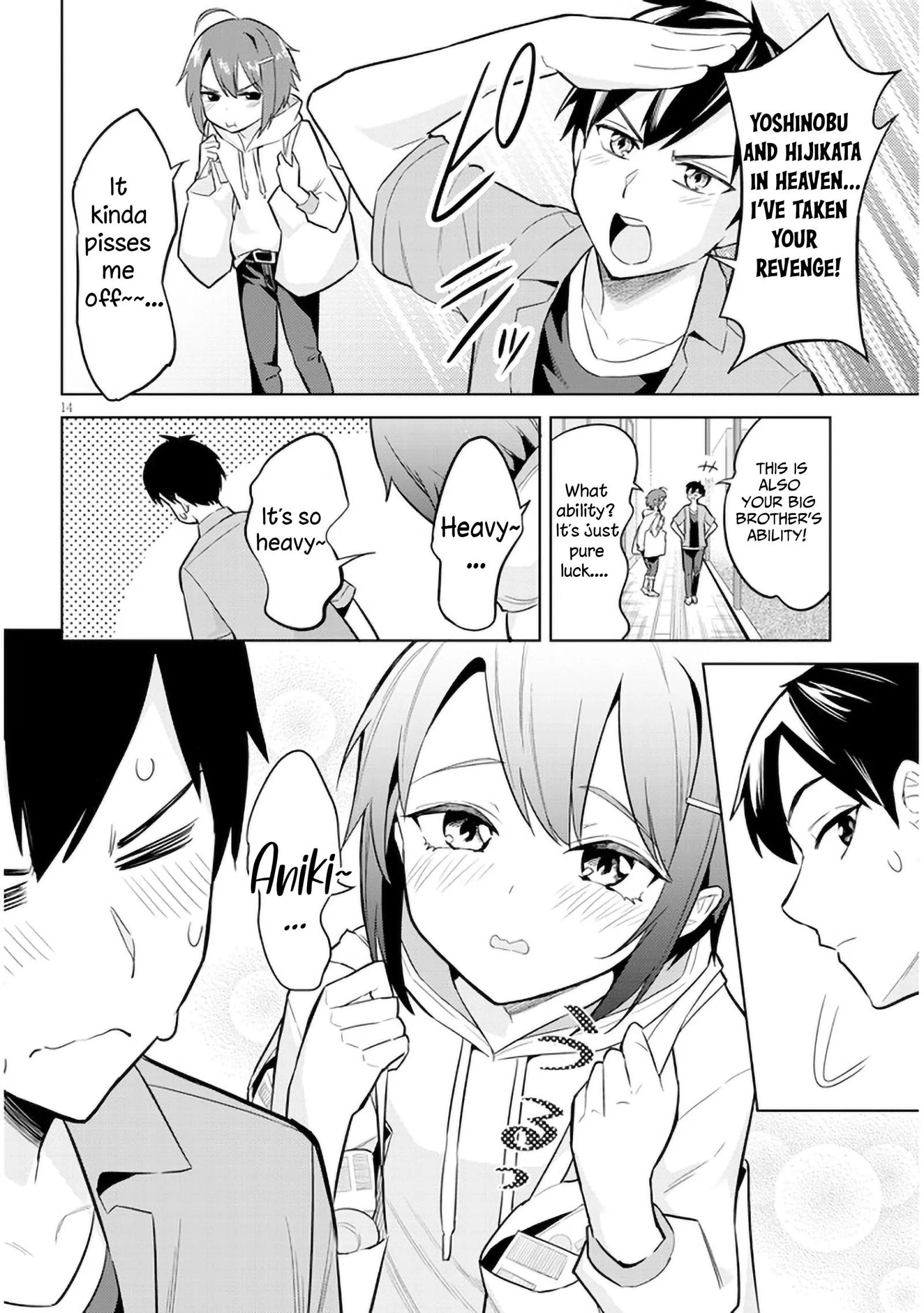 She Was Actually My Stepsister Chapter 4 page 14