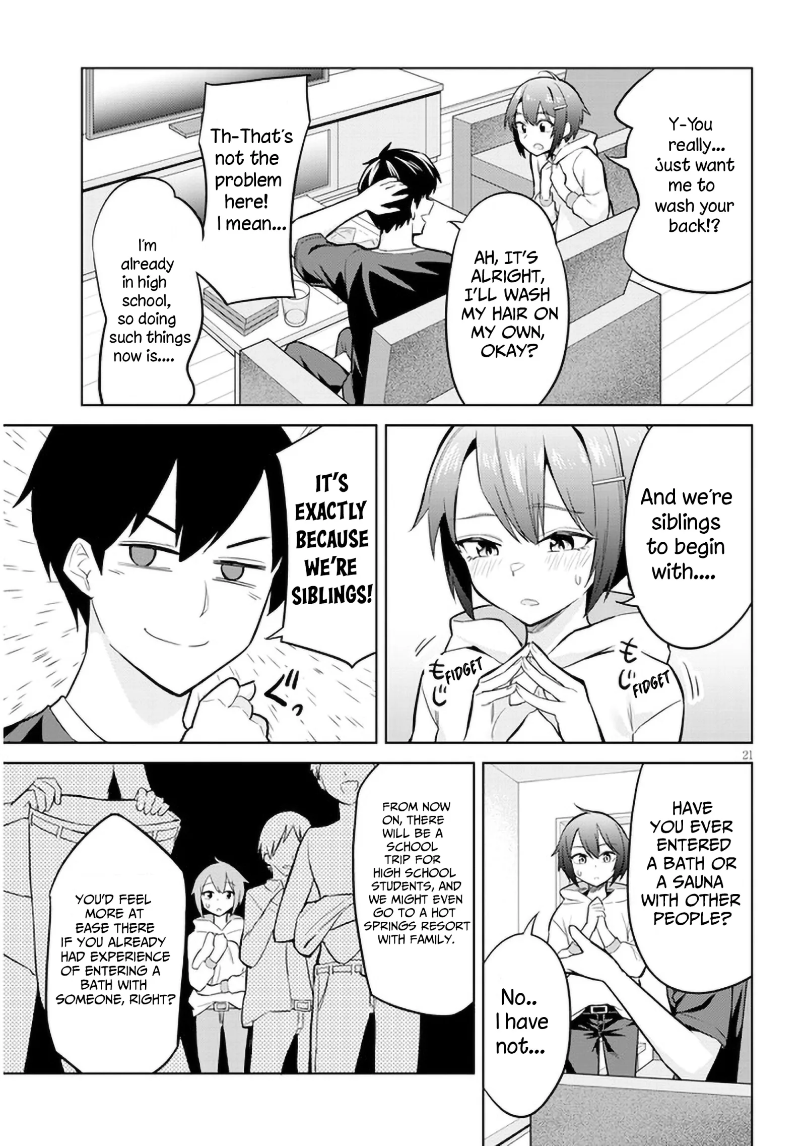 She Was Actually My Stepsister Chapter 4 page 21