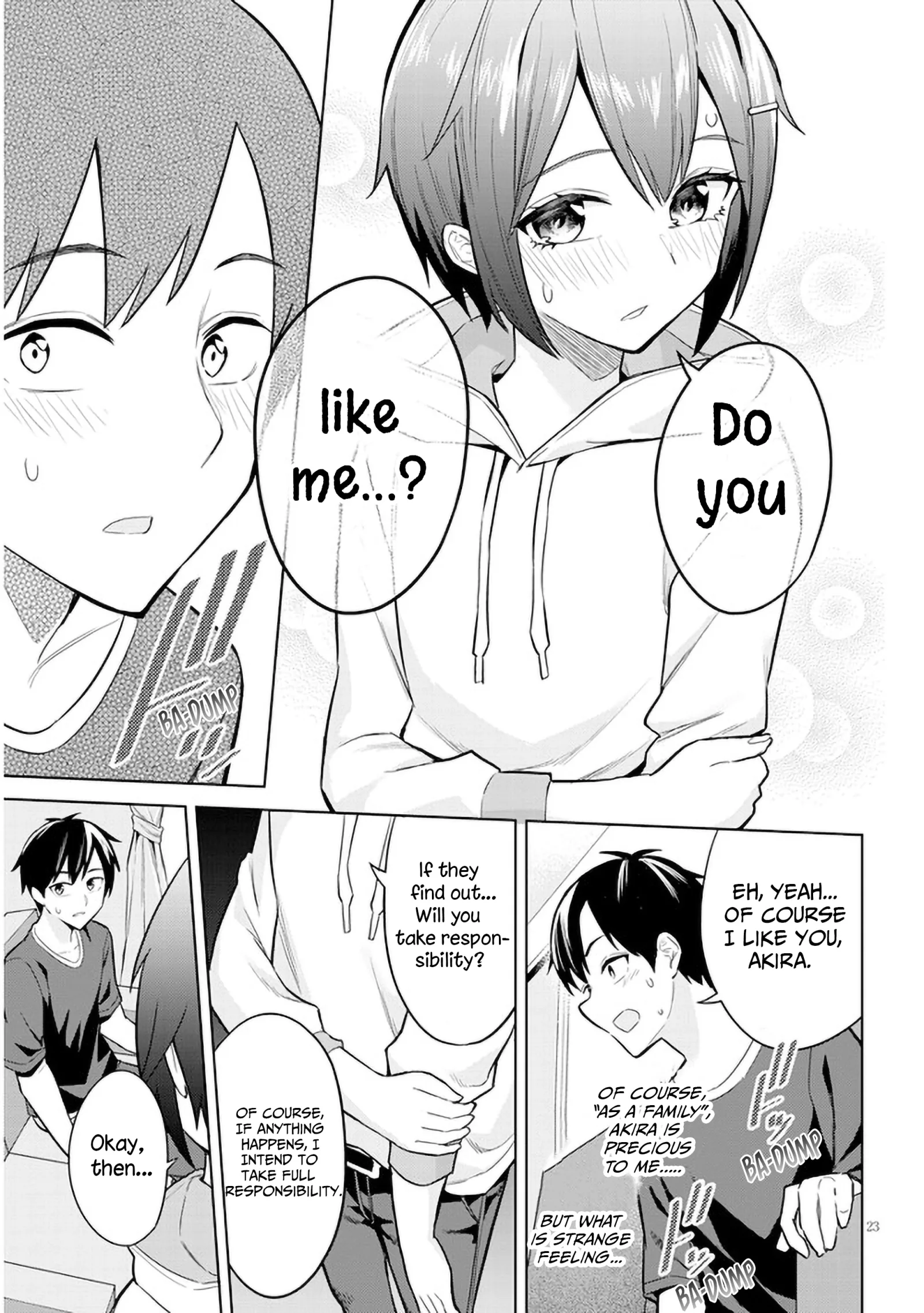 She Was Actually My Stepsister Chapter 4 page 23
