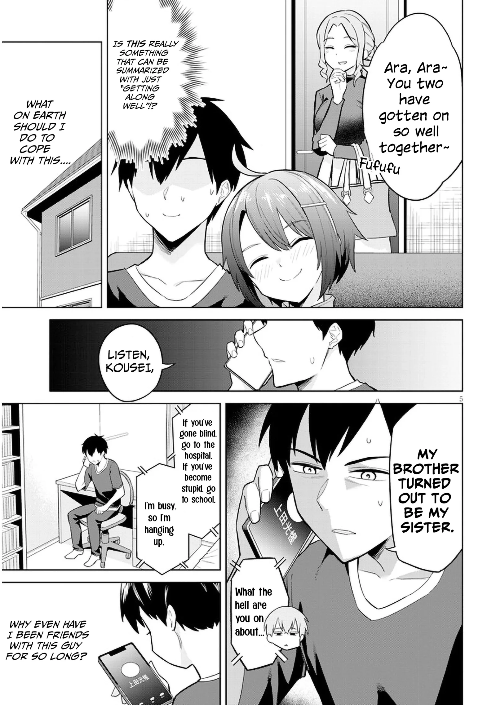 She Was Actually My Stepsister Chapter 6 page 5
