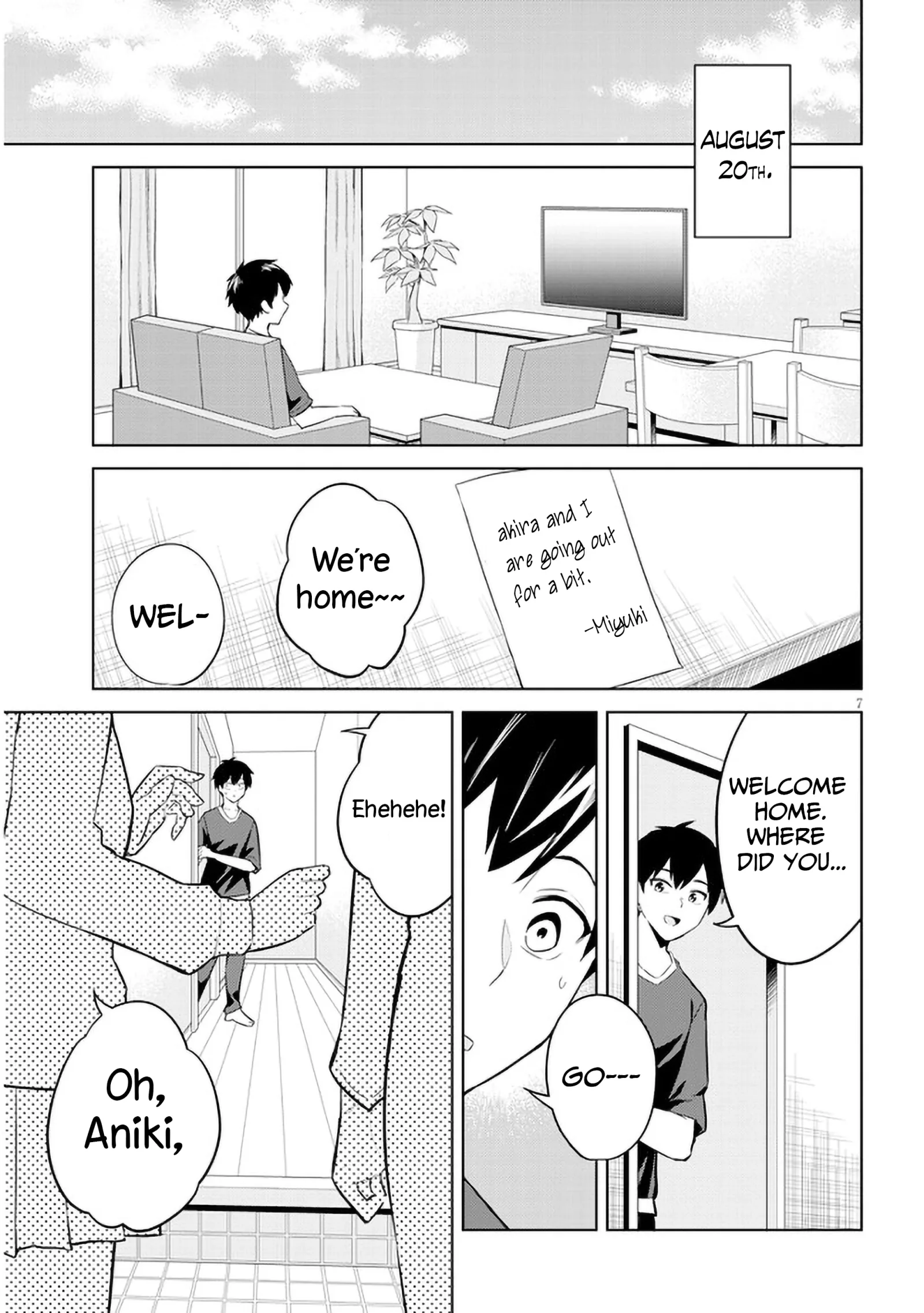 She Was Actually My Stepsister Chapter 6 page 7