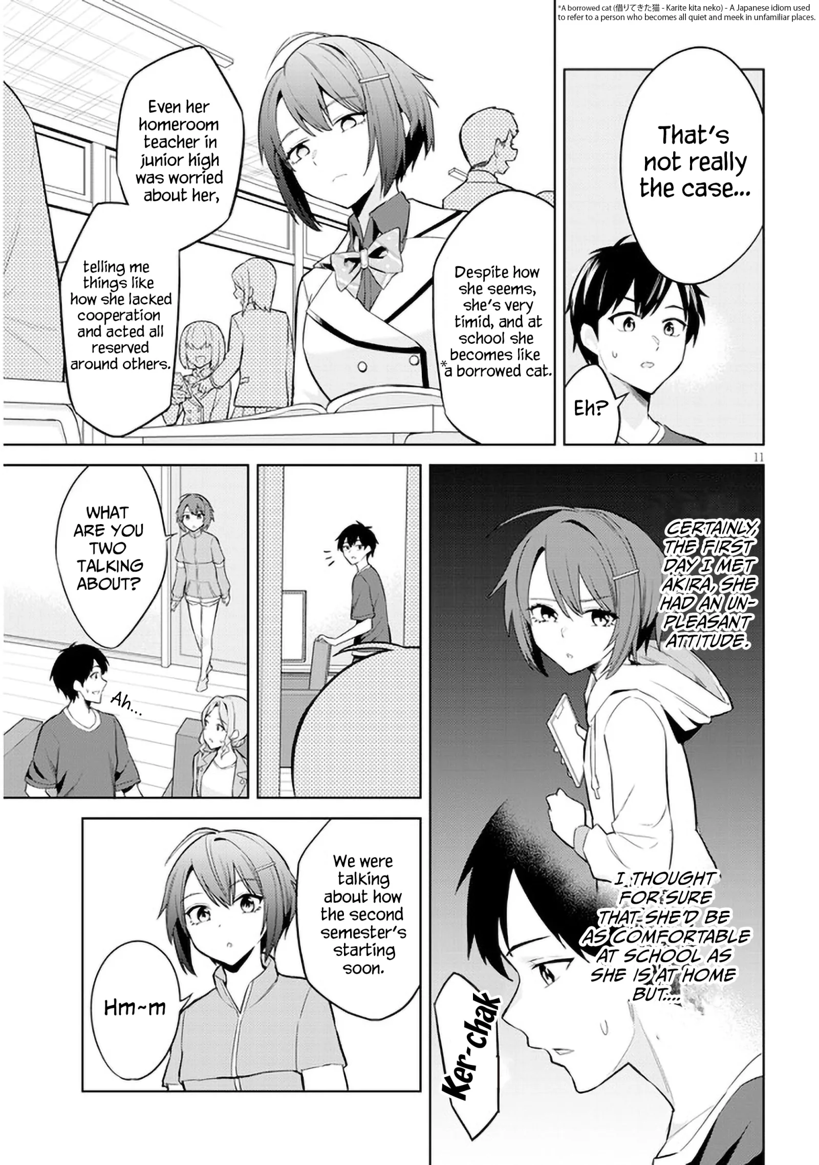 She Was Actually My Stepsister Chapter 6 page 11