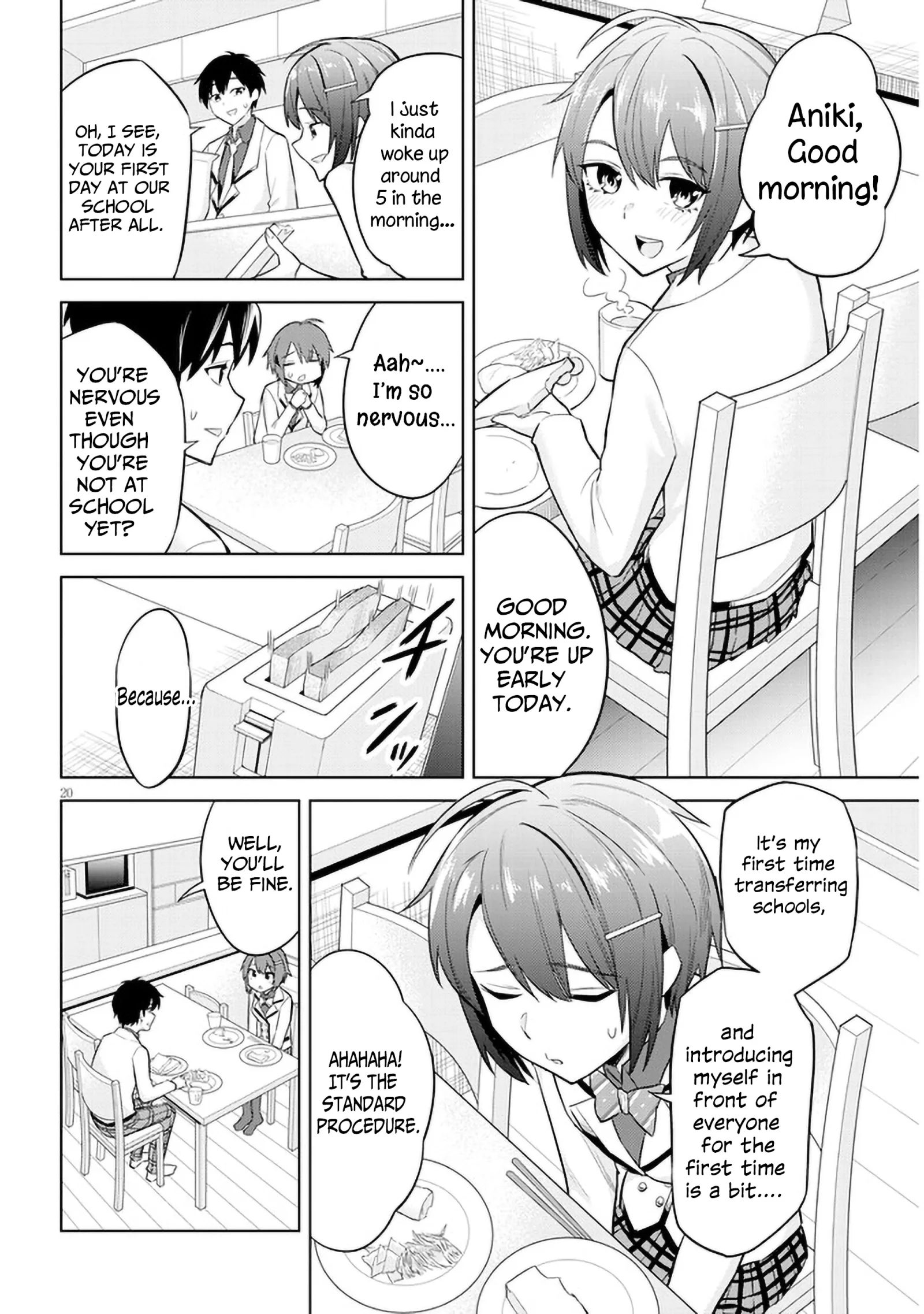 She Was Actually My Stepsister Chapter 6 page 20