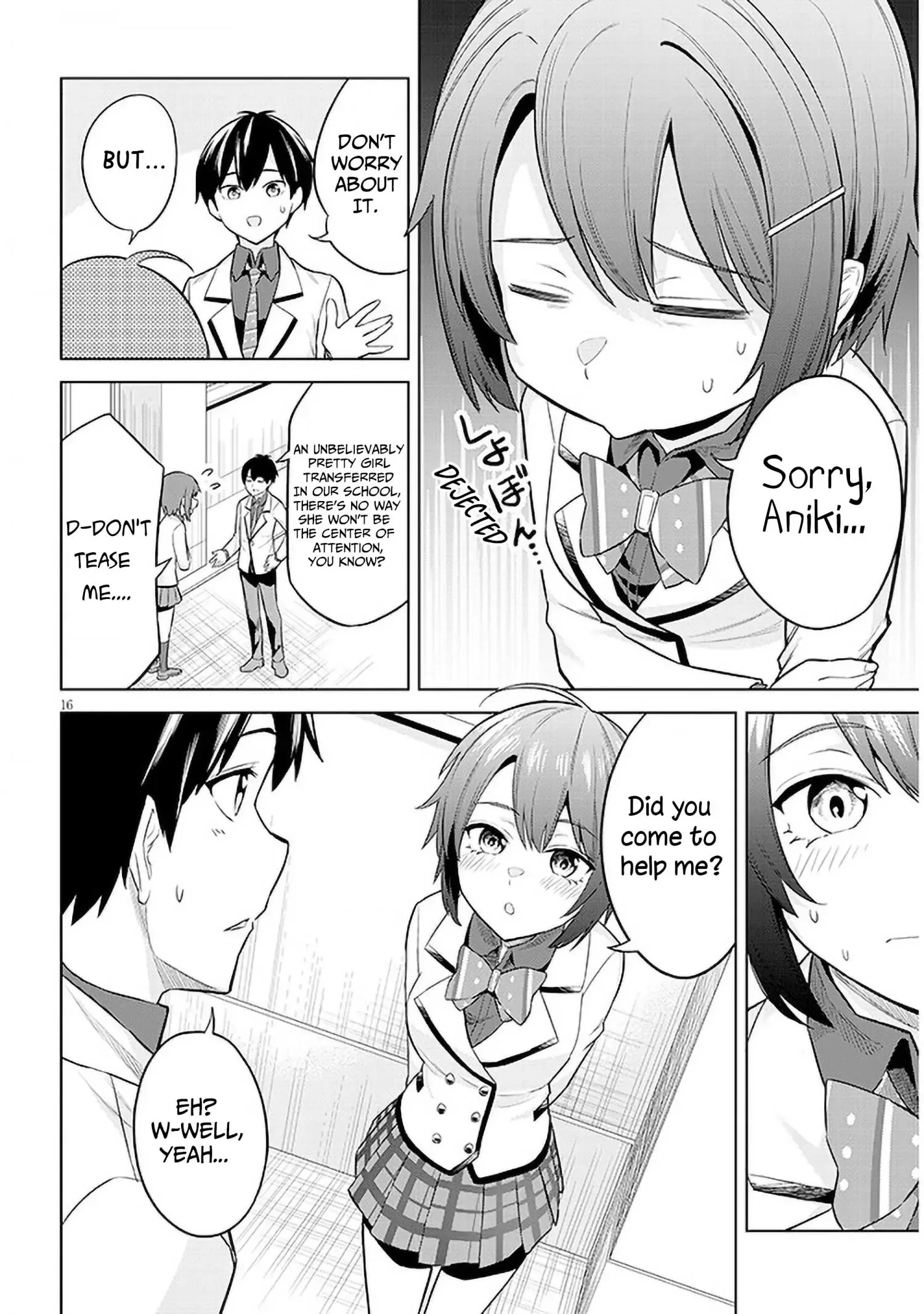 She Was Actually My Stepsister Chapter 7 page 16