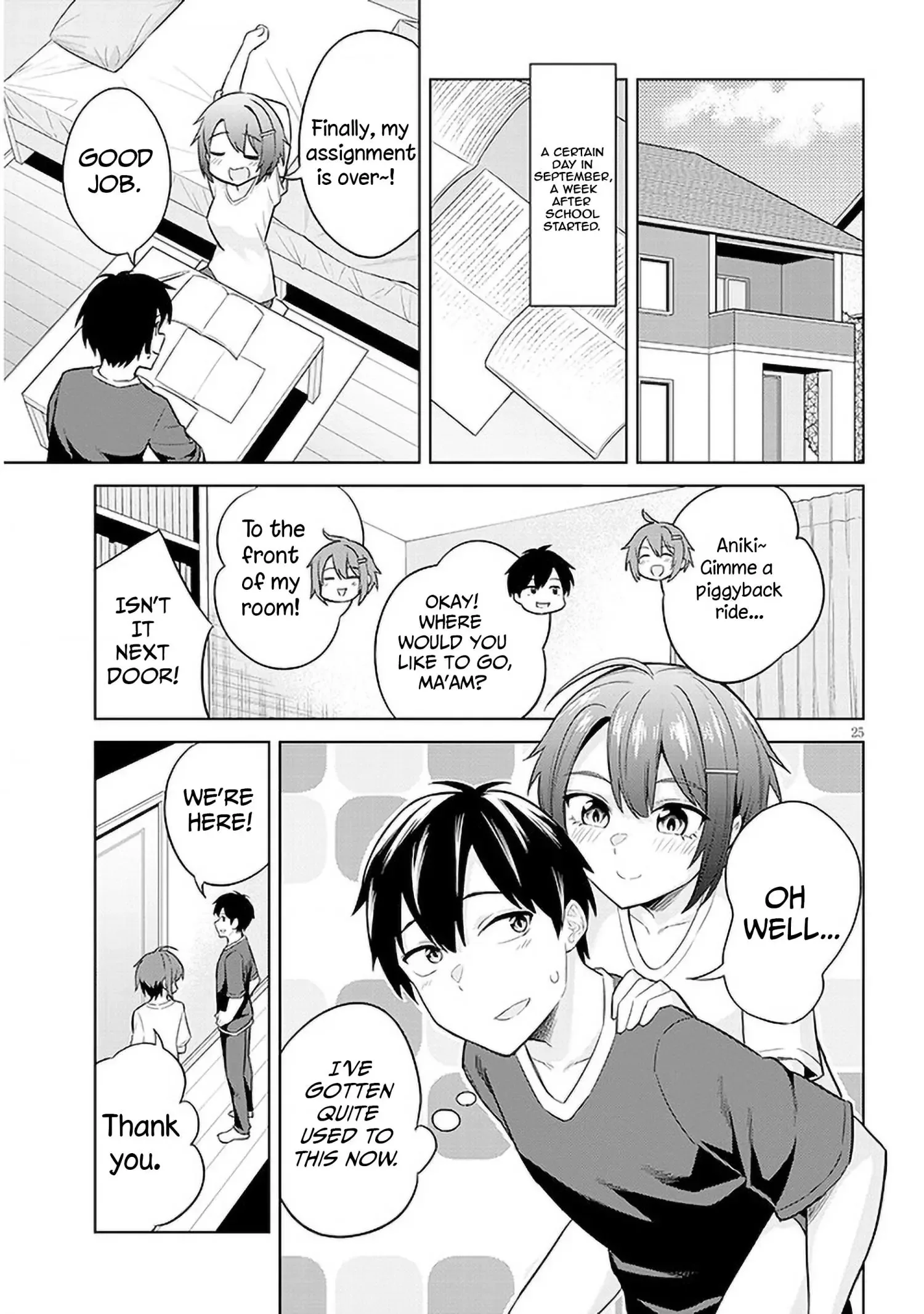 She Was Actually My Stepsister Chapter 7 page 25