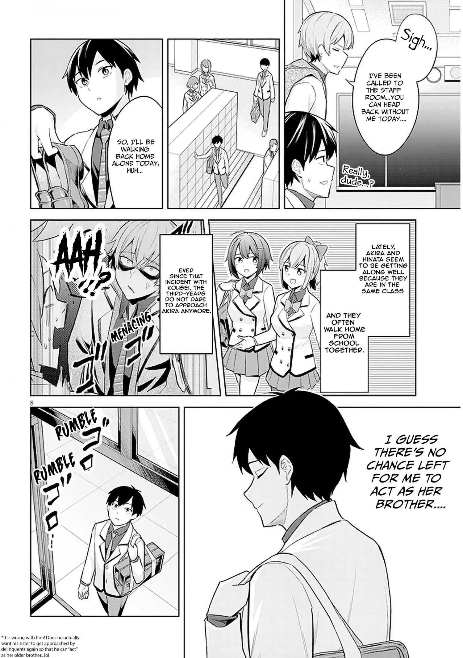 She Was Actually My Stepsister Chapter 8 page 8