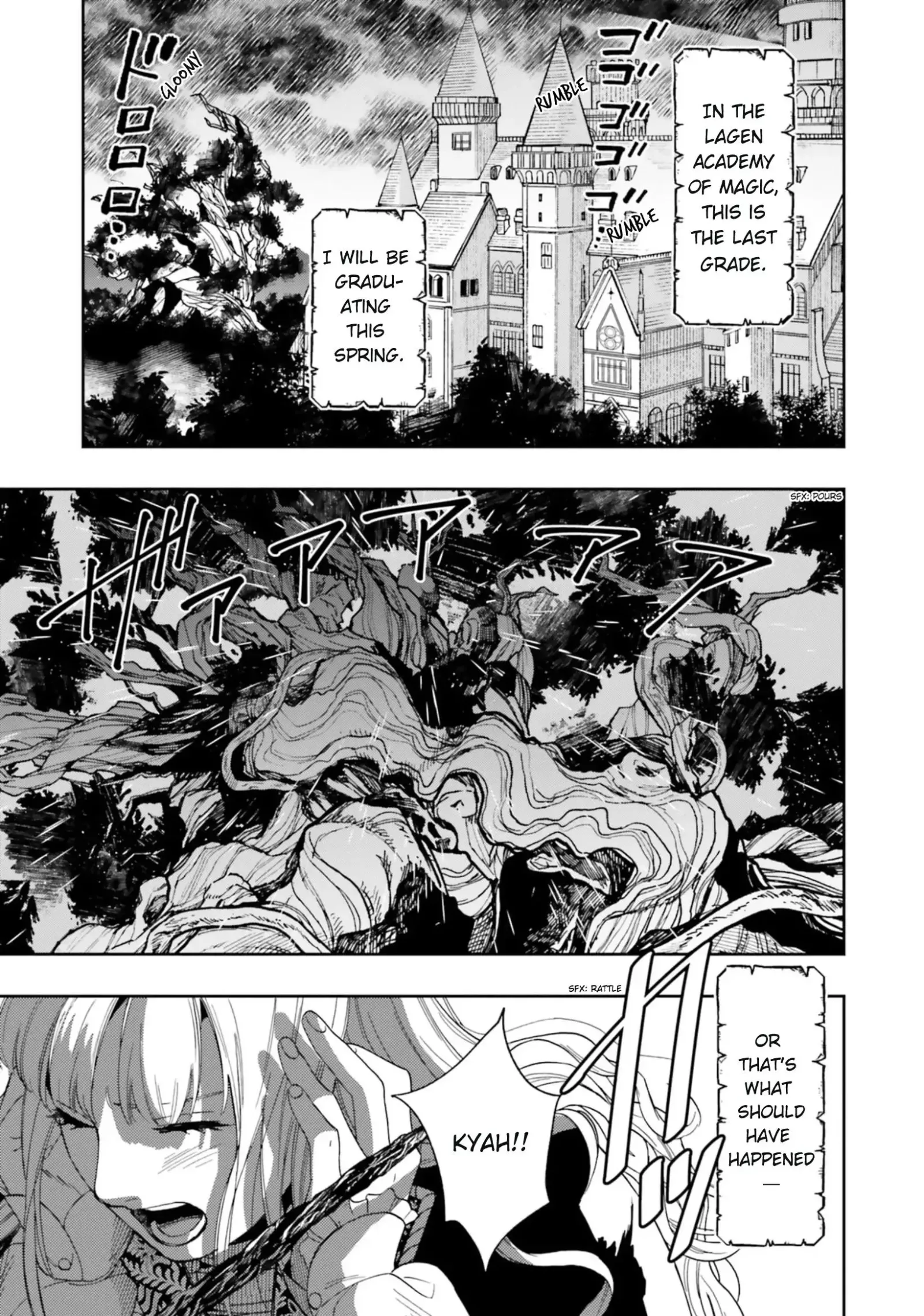 Shi ni Modori no Mahou Gakkou Seikatsu wo, Moto Koibito to Prologue Kara Chapter 1 page 16