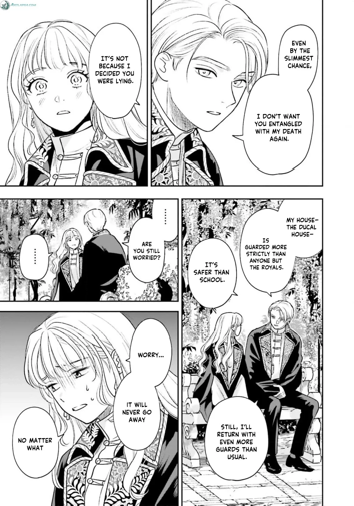 Shi ni Modori no Mahou Gakkou Seikatsu wo, Moto Koibito to Prologue Kara Chapter 25 page 42