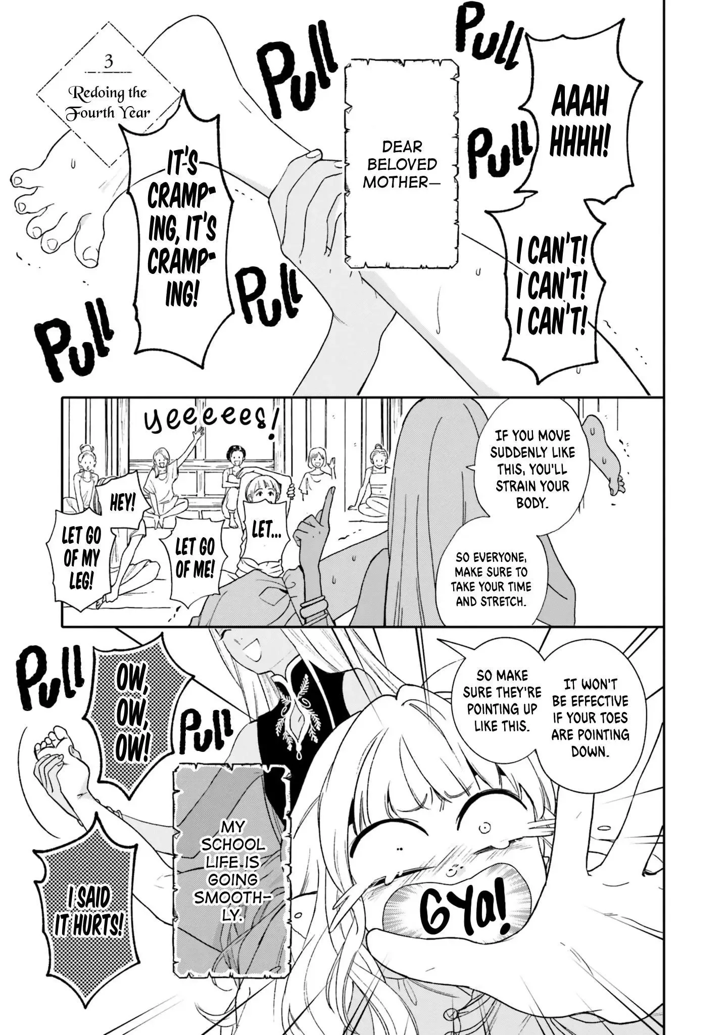 Shi ni Modori no Mahou Gakkou Seikatsu wo, Moto Koibito to Prologue Kara Chapter 3 page 1