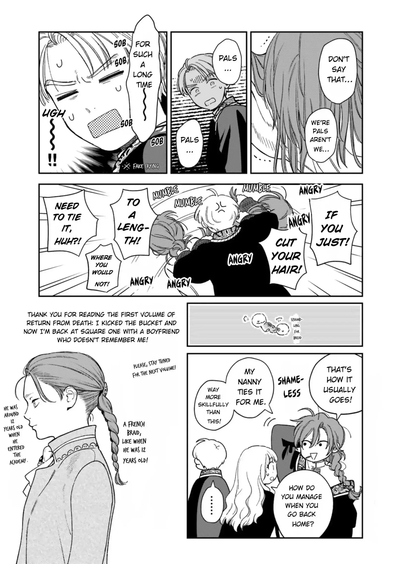 Shi ni Modori no Mahou Gakkou Seikatsu wo, Moto Koibito to Prologue Kara Chapter 4 page 46