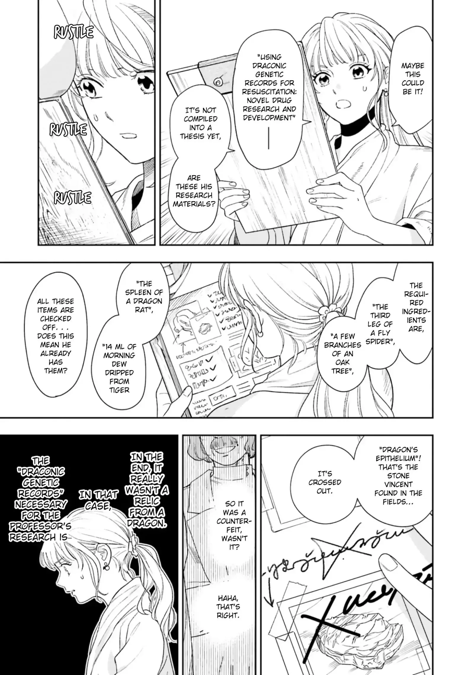 Shi ni Modori no Mahou Gakkou Seikatsu wo, Moto Koibito to Prologue Kara Chapter 6 page 4