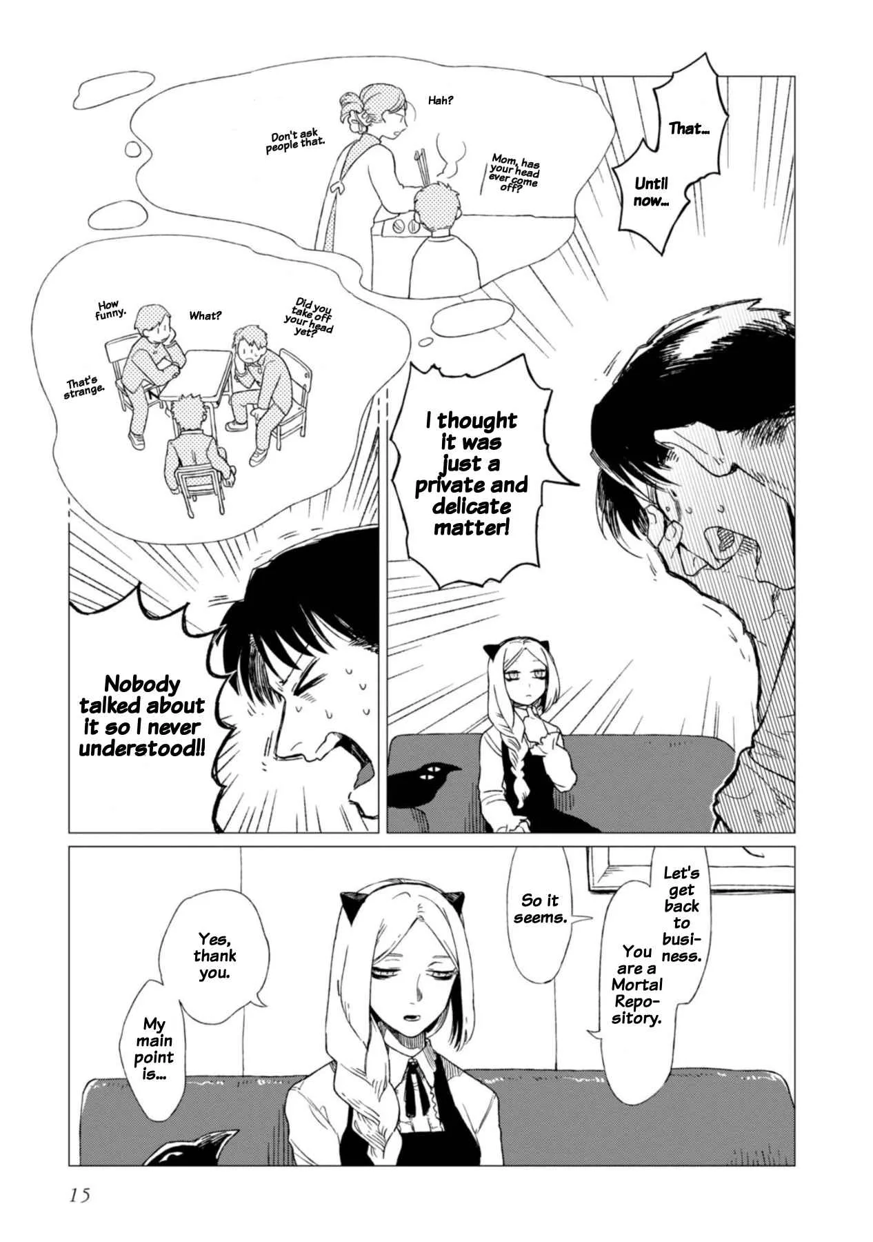Shinozaki-kun no Mente Jijou Chapter 1 page 17