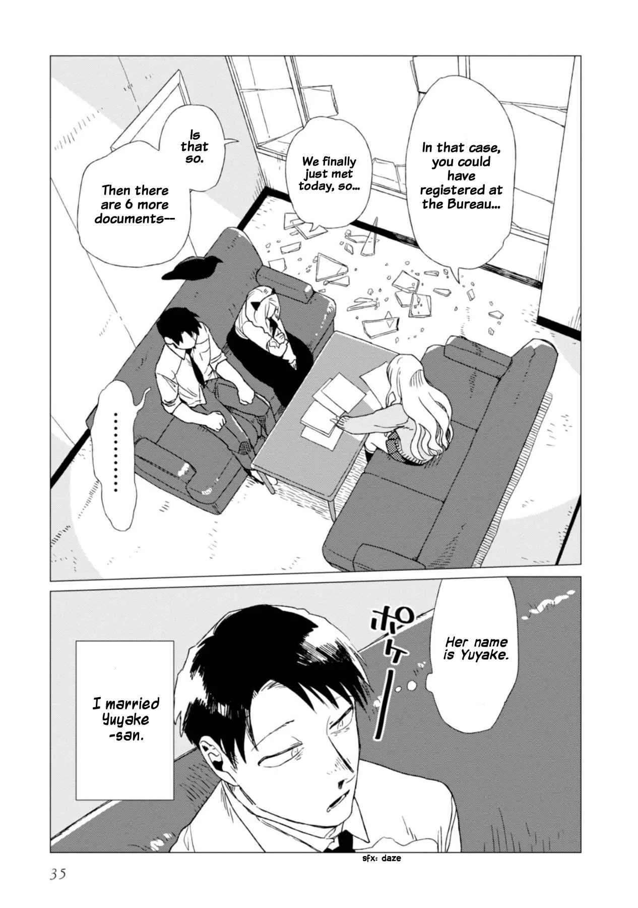Shinozaki-kun no Mente Jijou Chapter 1 page 37
