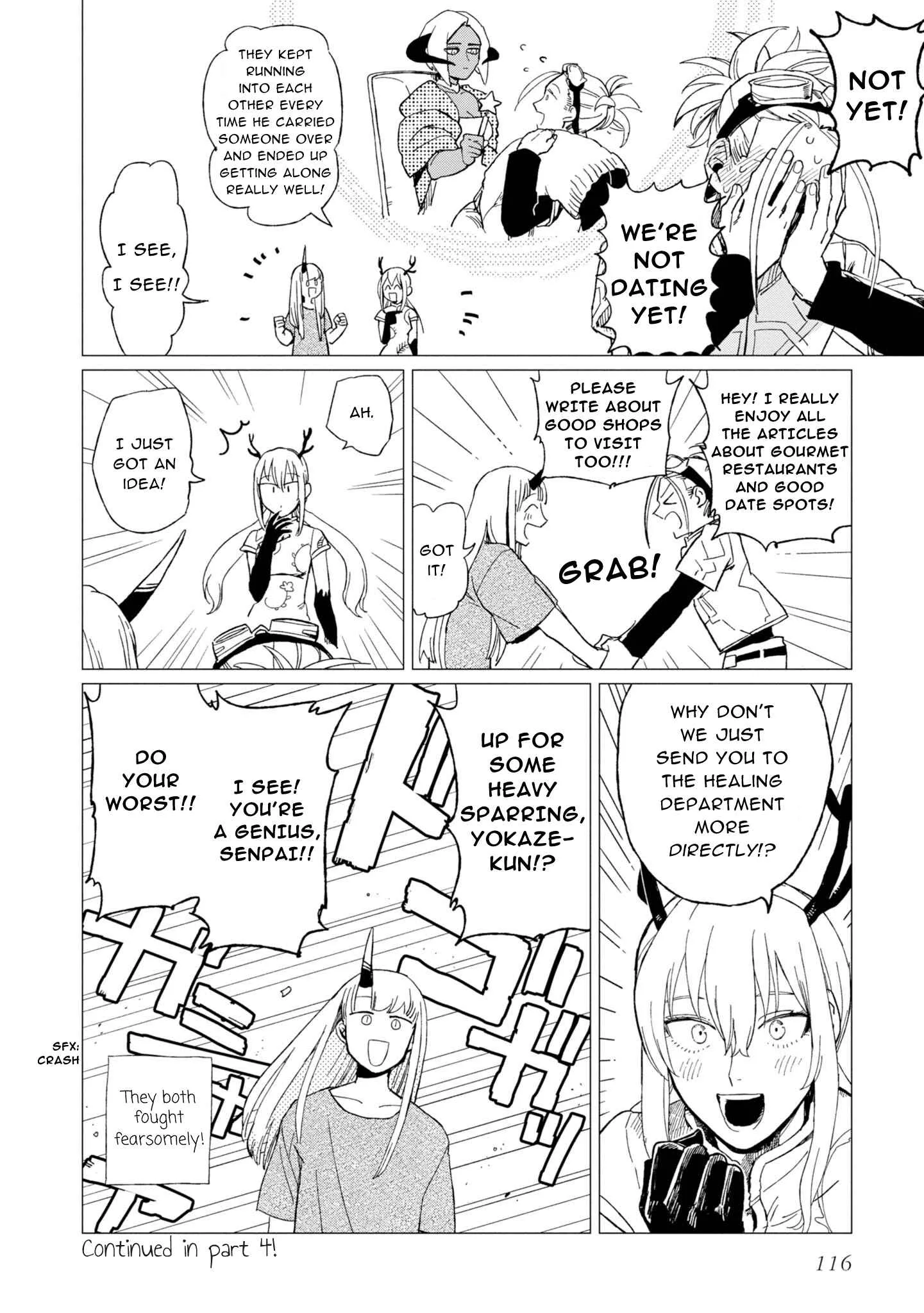 Shinozaki-kun no Mente Jijou Chapter 12.5 page 12
