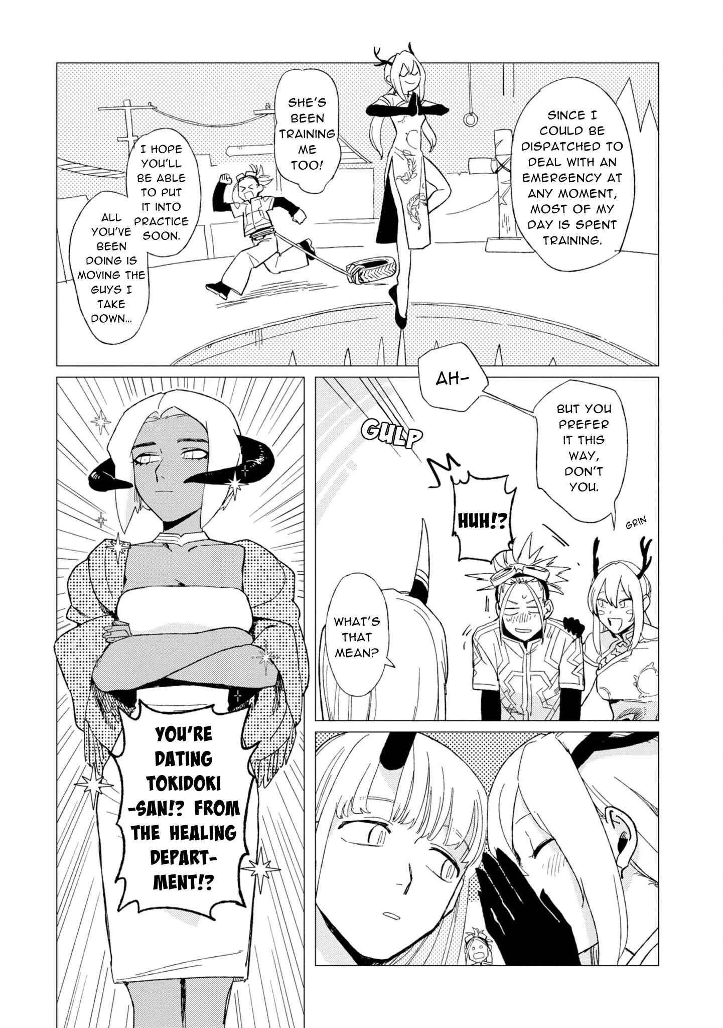 Shinozaki-kun no Mente Jijou Chapter 12.5 page 11