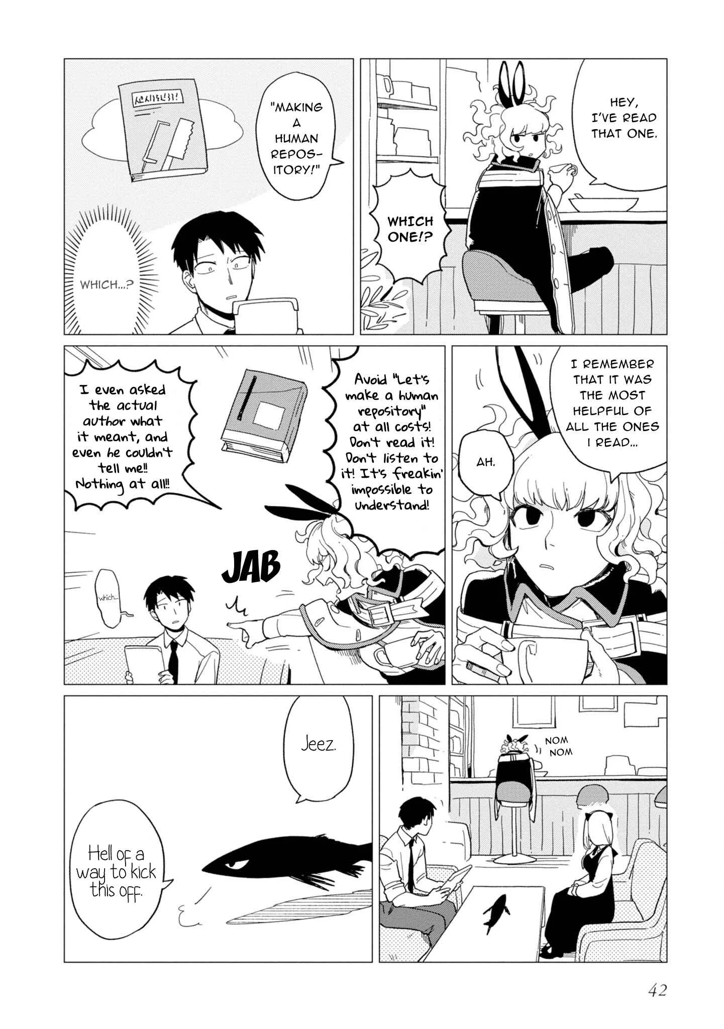Shinozaki-kun no Mente Jijou Chapter 14 page 8