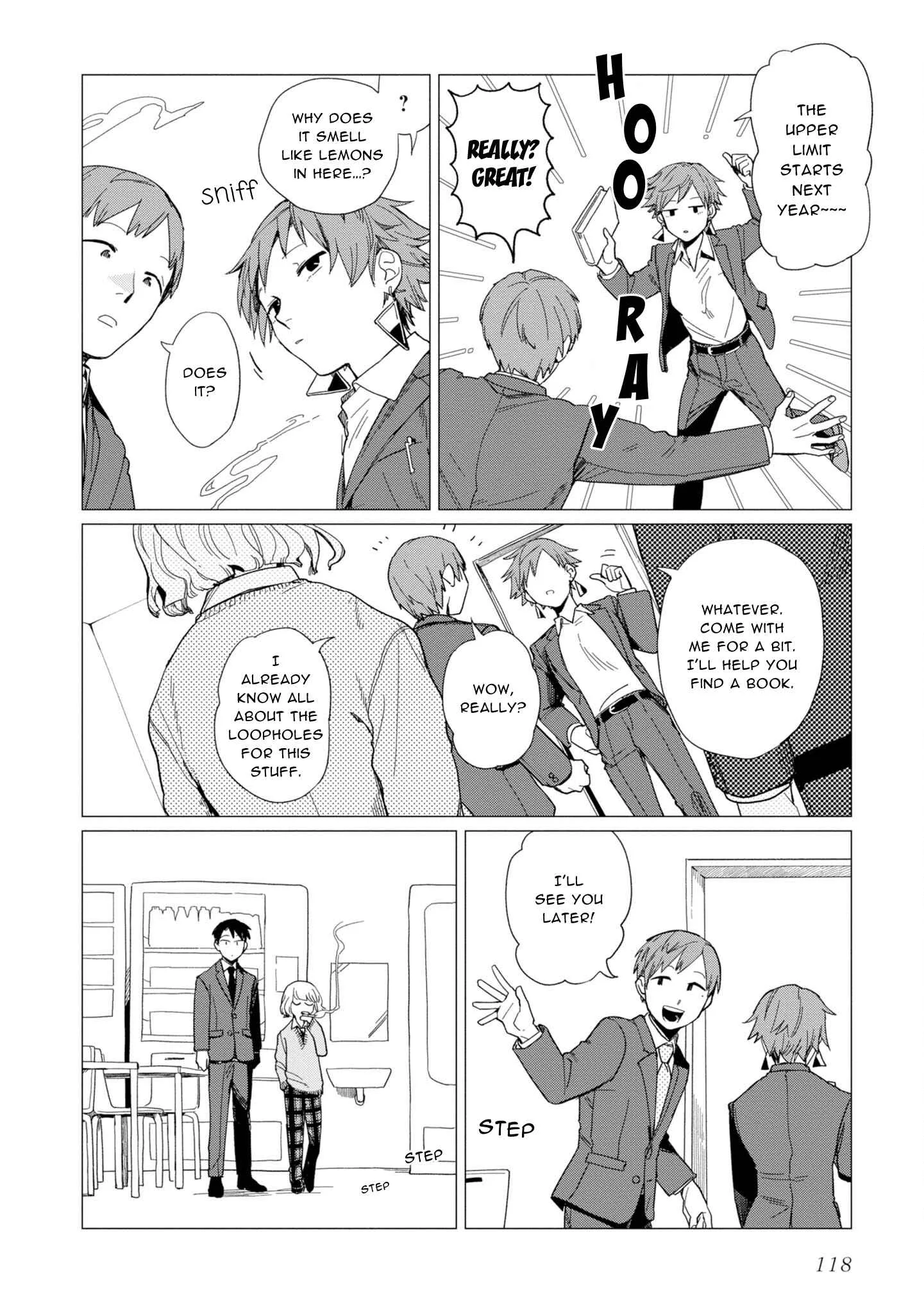 Shinozaki-kun no Mente Jijou Chapter 16 page 14
