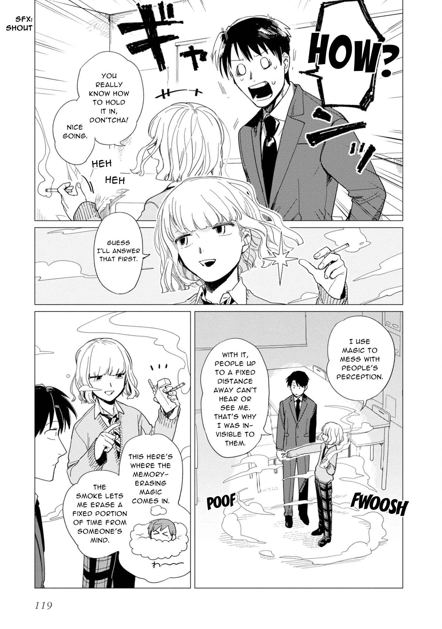 Shinozaki-kun no Mente Jijou Chapter 16 page 15