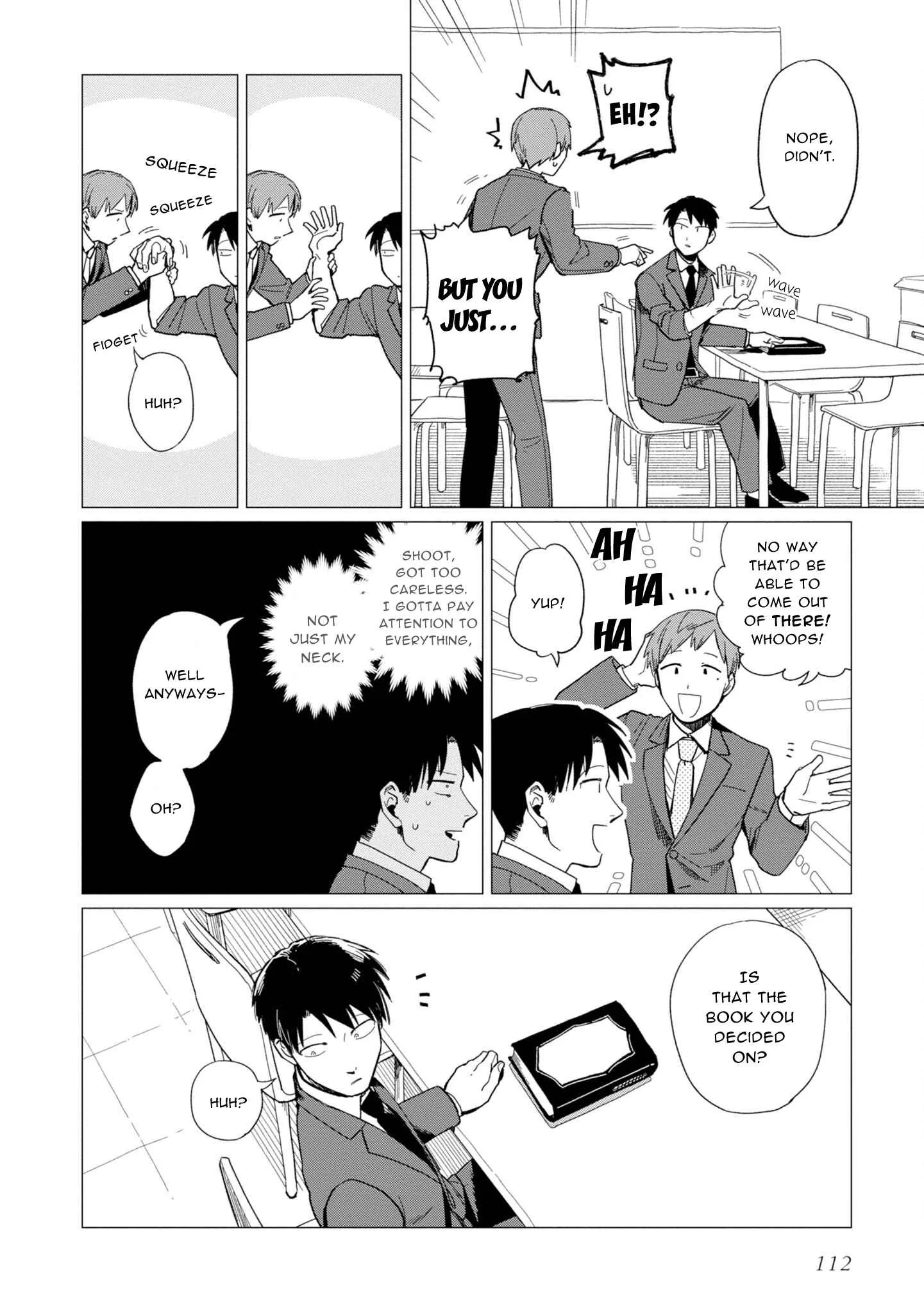 Shinozaki-kun no Mente Jijou Chapter 16 page 8