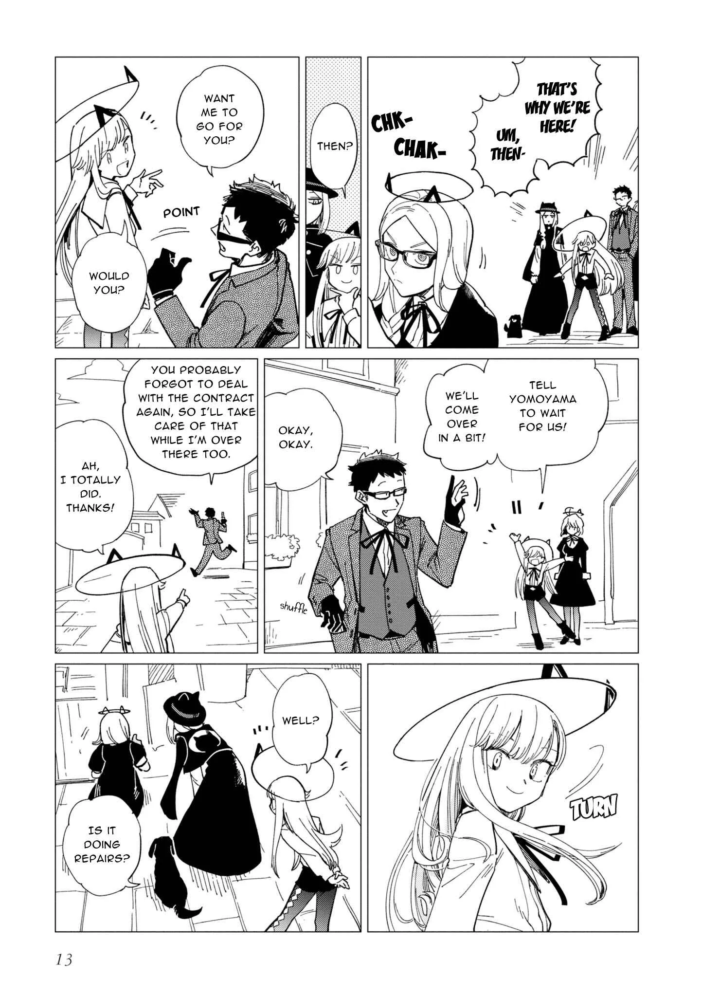 Shinozaki-kun no Mente Jijou Chapter 17 page 13
