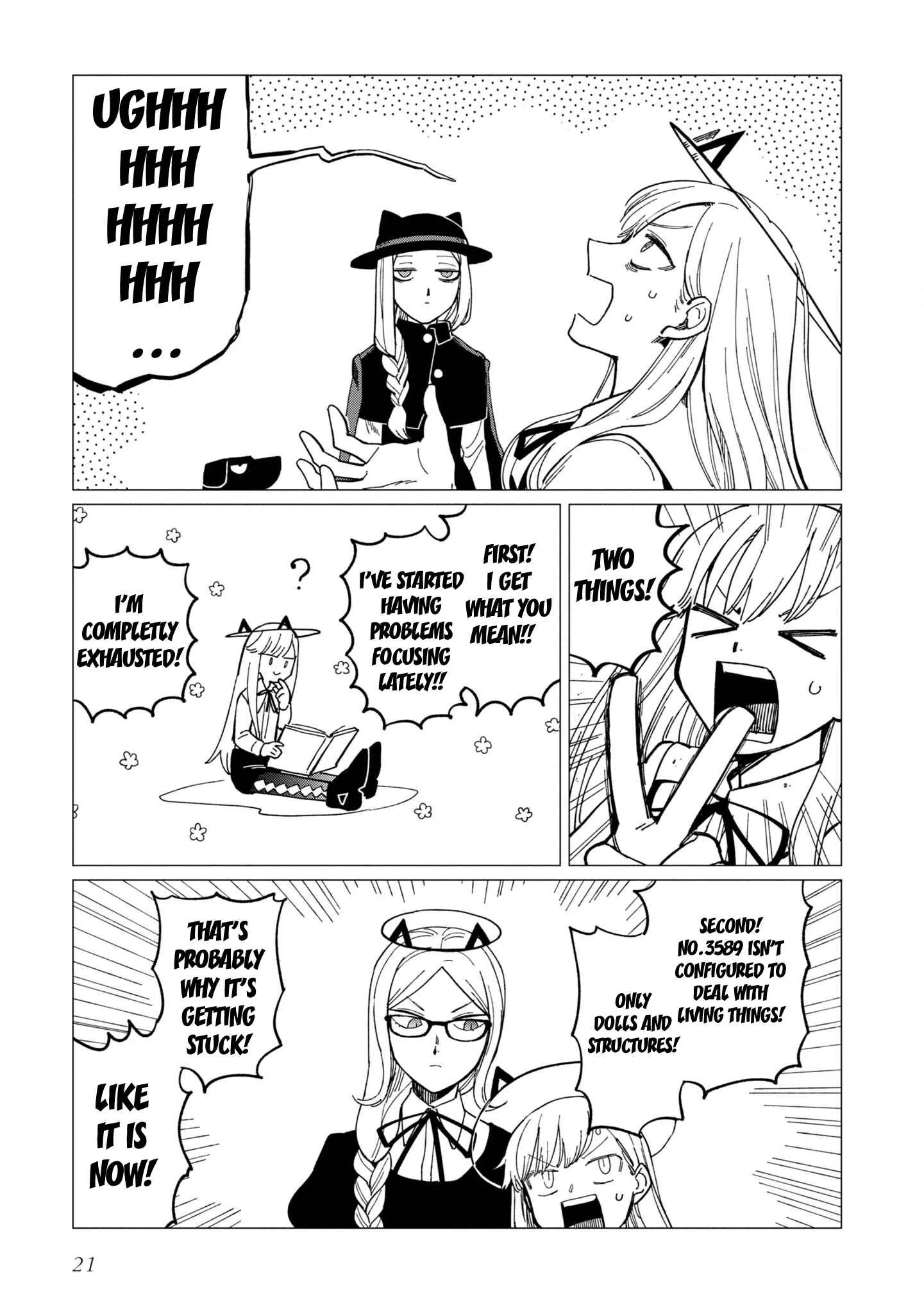 Shinozaki-kun no Mente Jijou Chapter 17 page 21