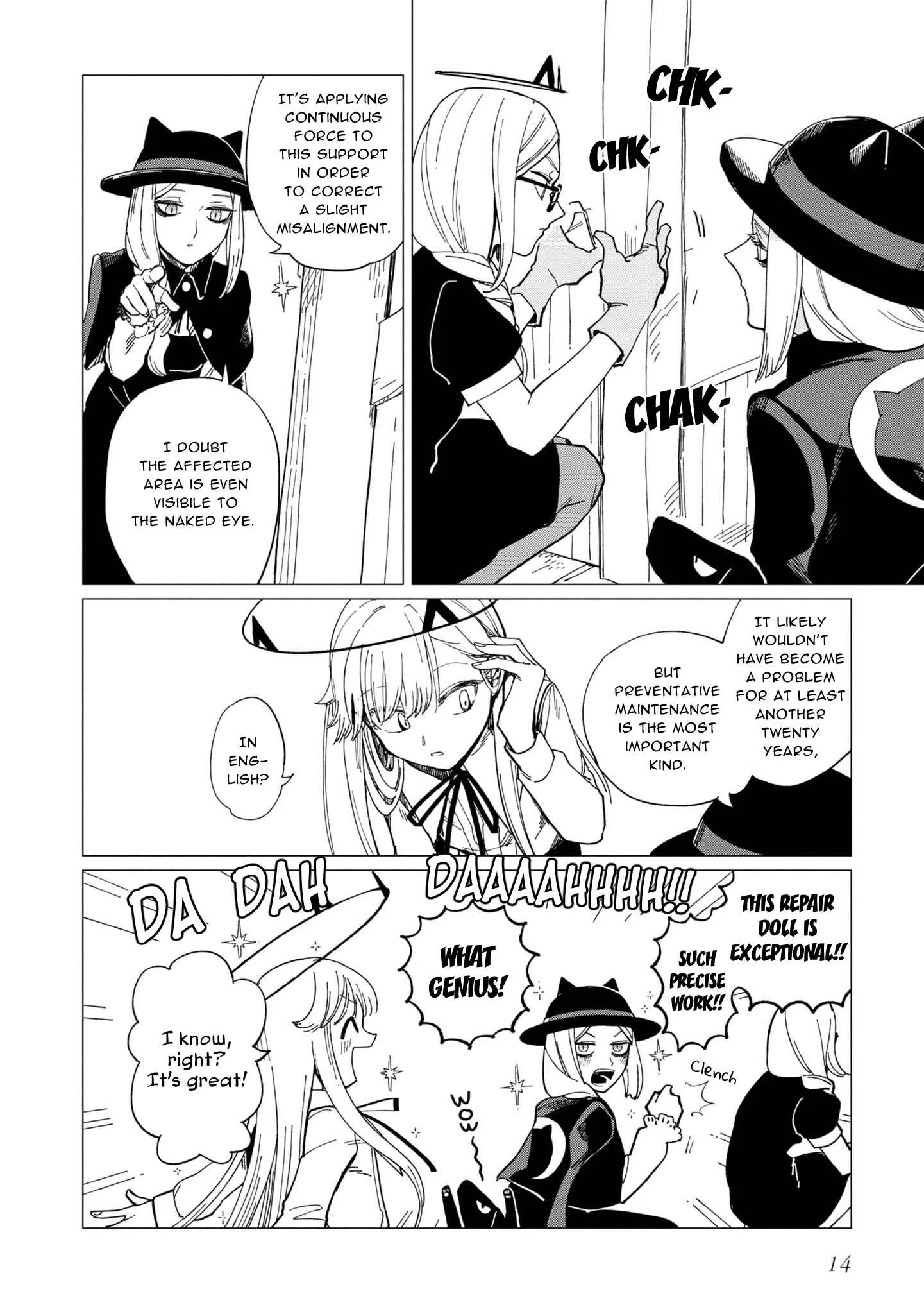 Shinozaki-kun no Mente Jijou Chapter 17 page 14