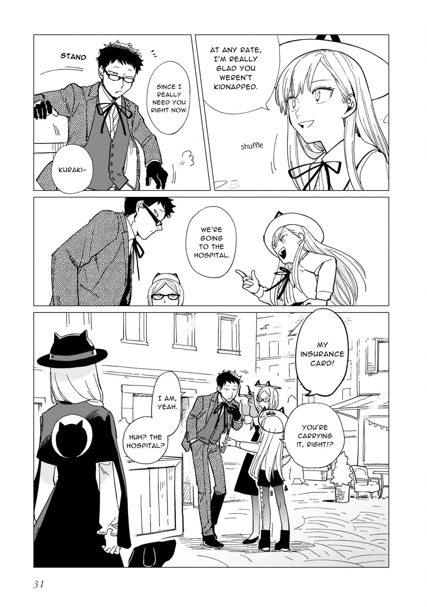 Shinozaki-kun no Mente Jijou Chapter 17 page 31
