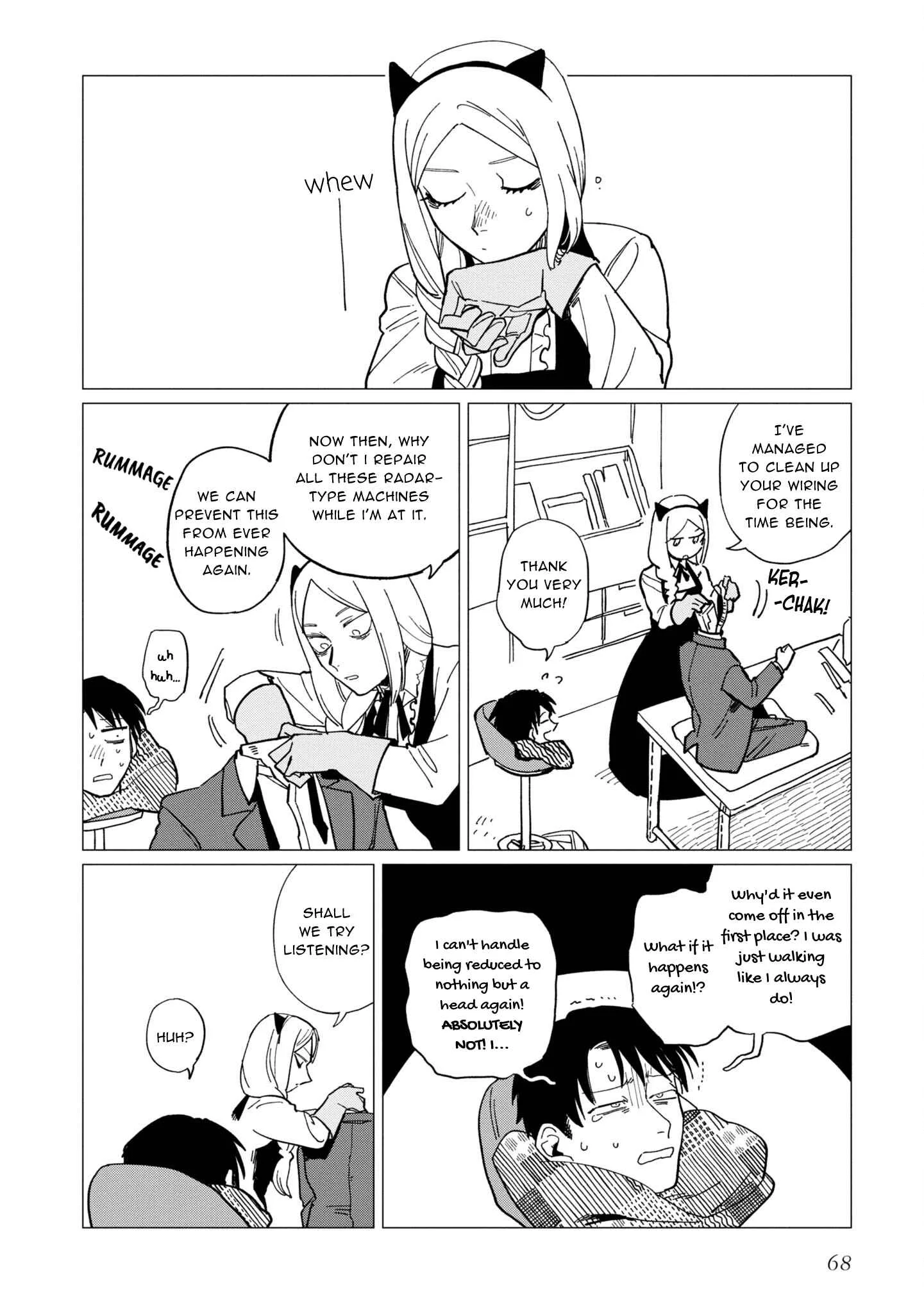 Shinozaki-kun no Mente Jijou Chapter 18 page 34