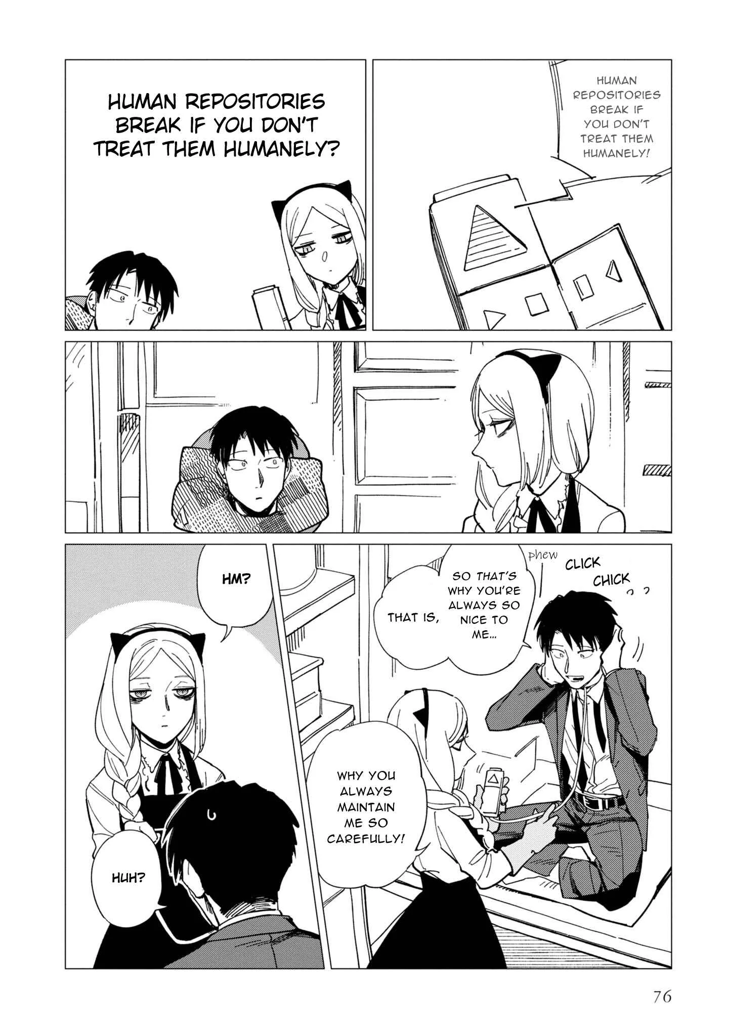 Shinozaki-kun no Mente Jijou Chapter 19 page 4