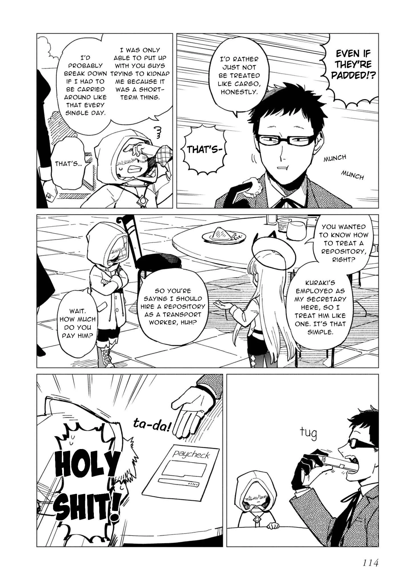 Shinozaki-kun no Mente Jijou Chapter 20 page 8
