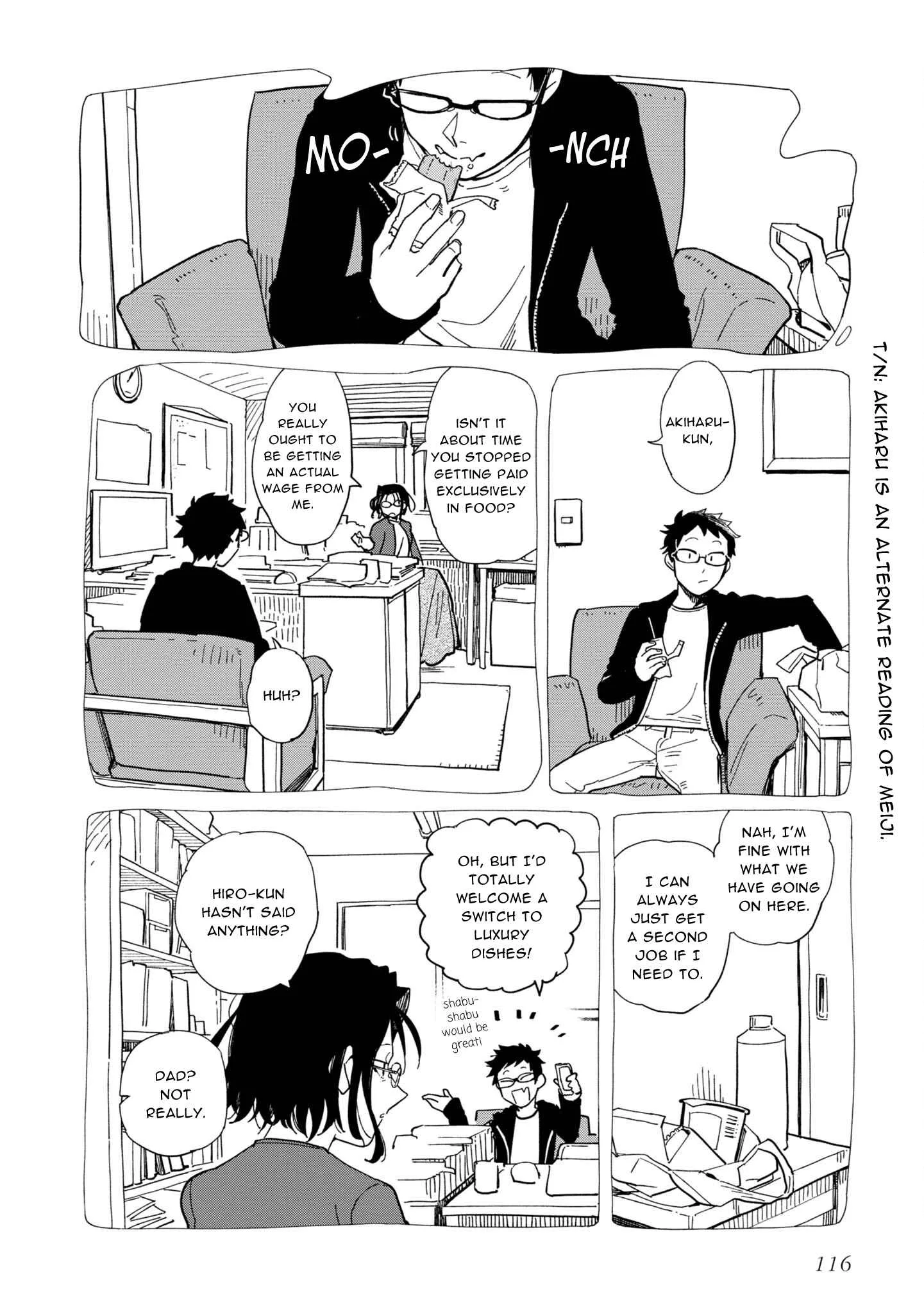 Shinozaki-kun no Mente Jijou Chapter 20 page 10