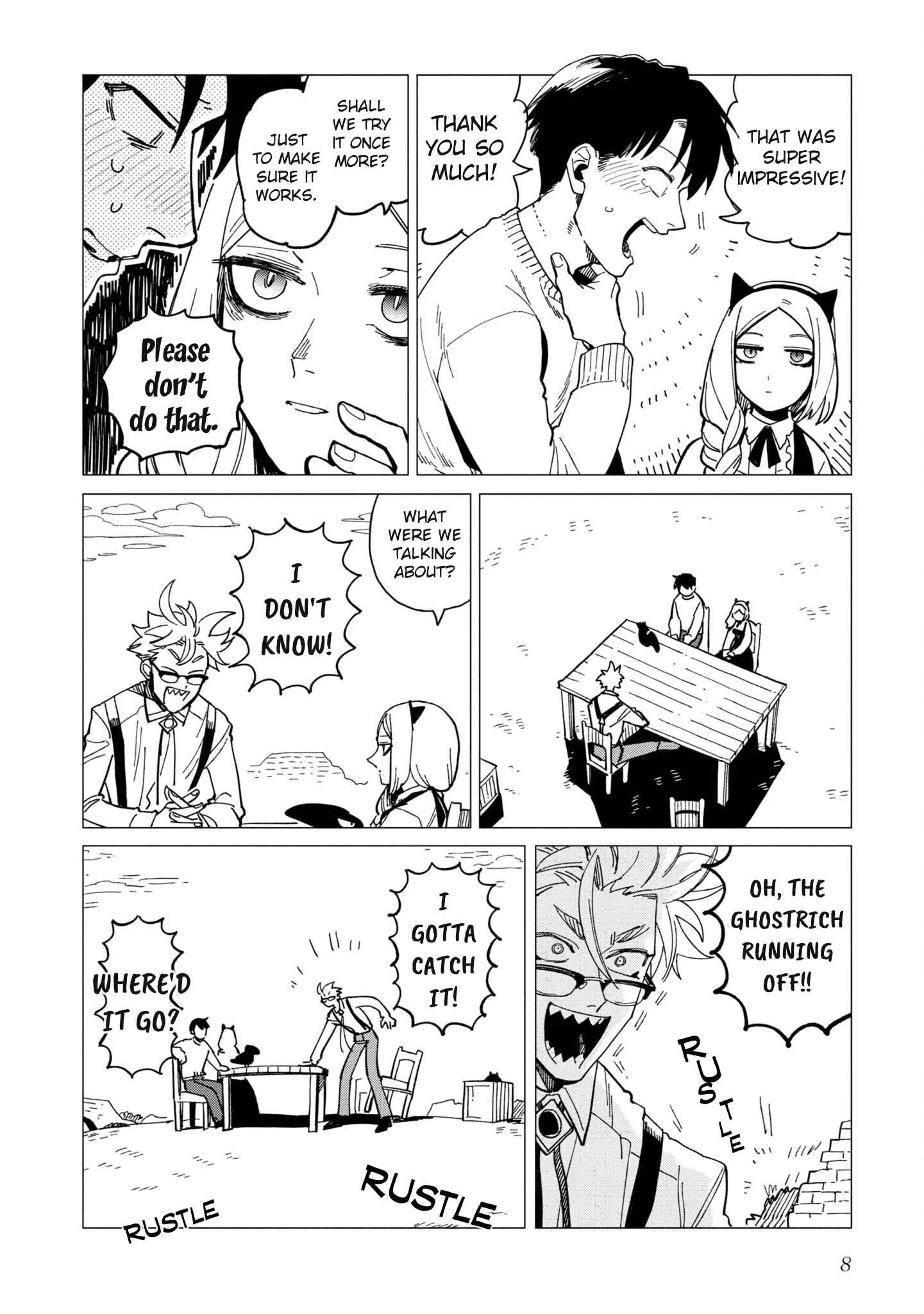 Shinozaki-kun no Mente Jijou Chapter 21 page 8