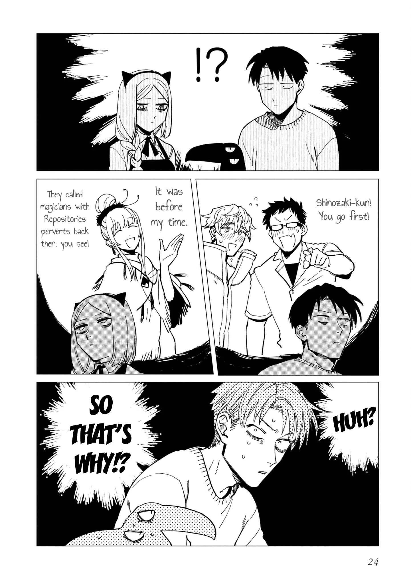 Shinozaki-kun no Mente Jijou Chapter 21 page 24