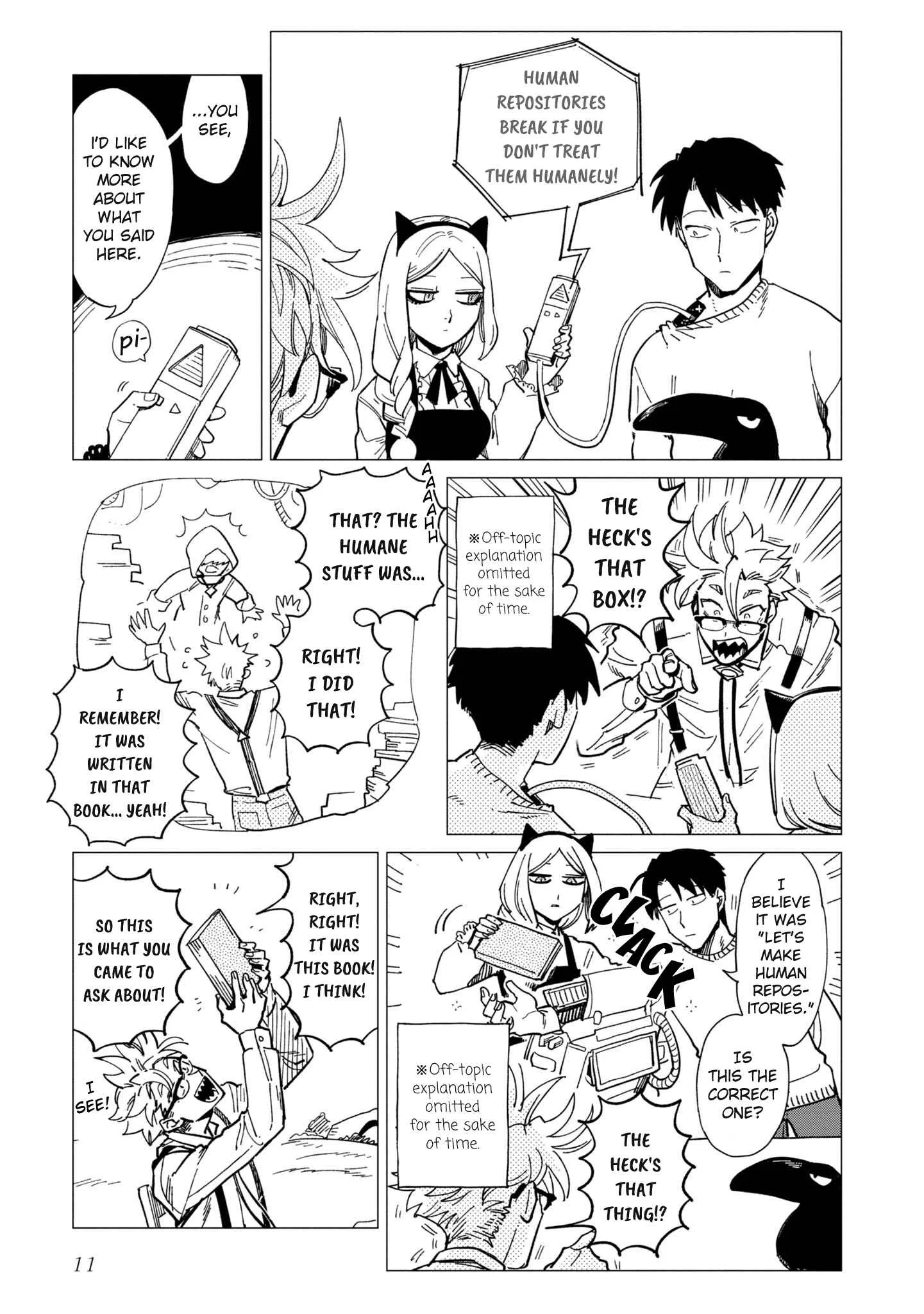 Shinozaki-kun no Mente Jijou Chapter 21 page 11