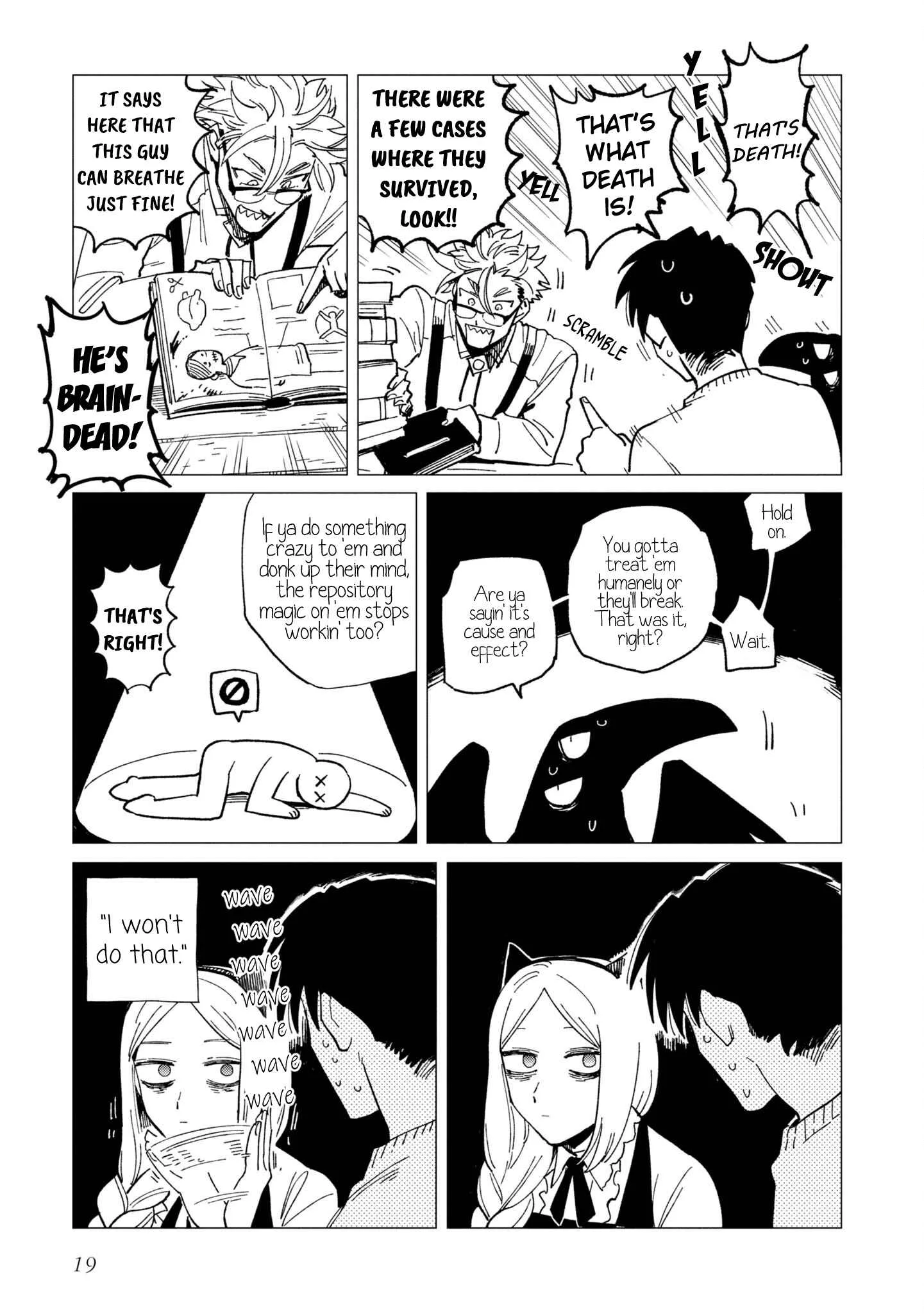 Shinozaki-kun no Mente Jijou Chapter 21 page 19