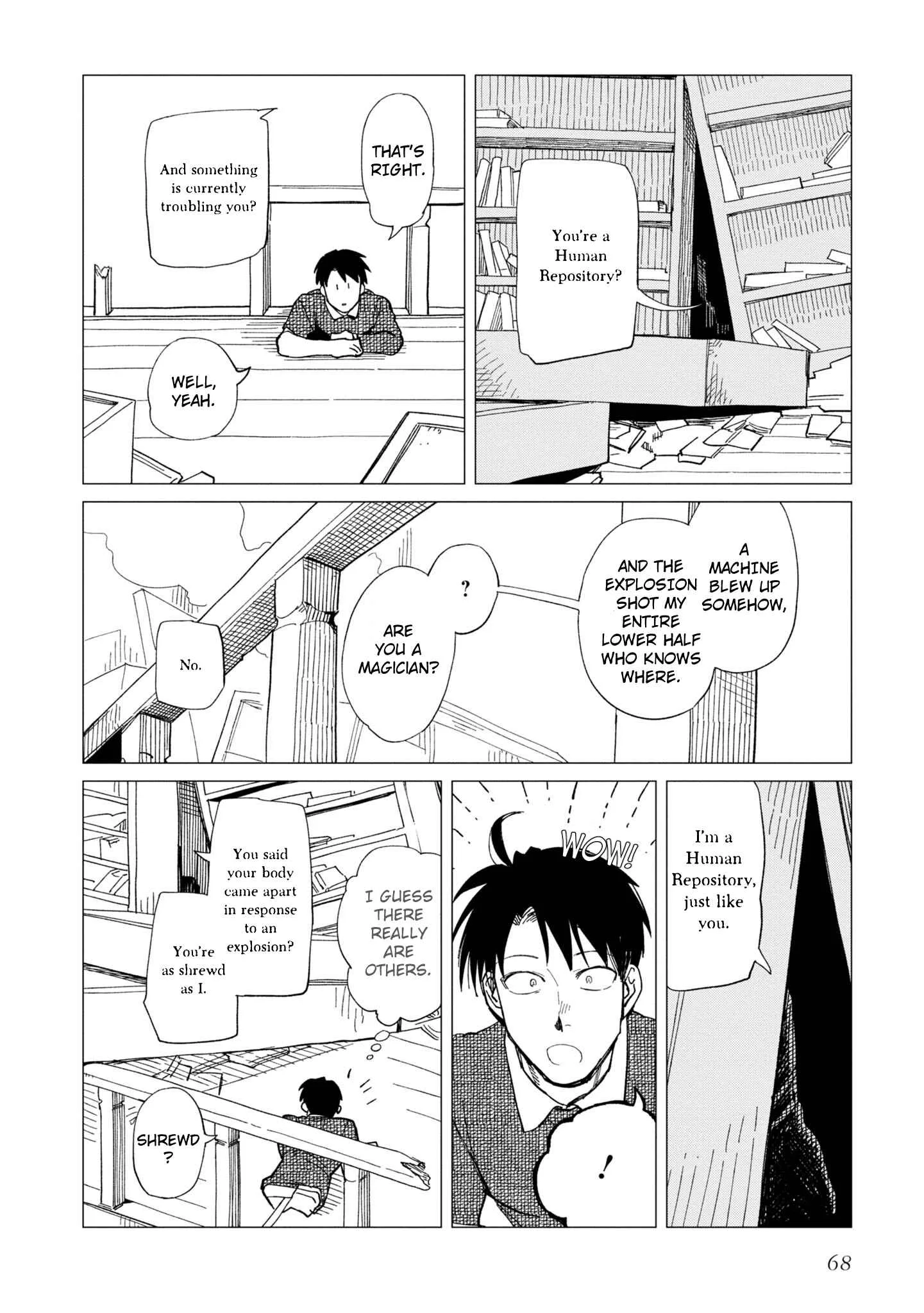 Shinozaki-kun no Mente Jijou Chapter 23 page 8
