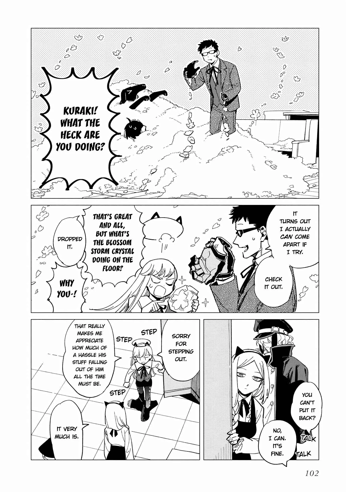 Shinozaki-kun no Mente Jijou Chapter 24 page 12