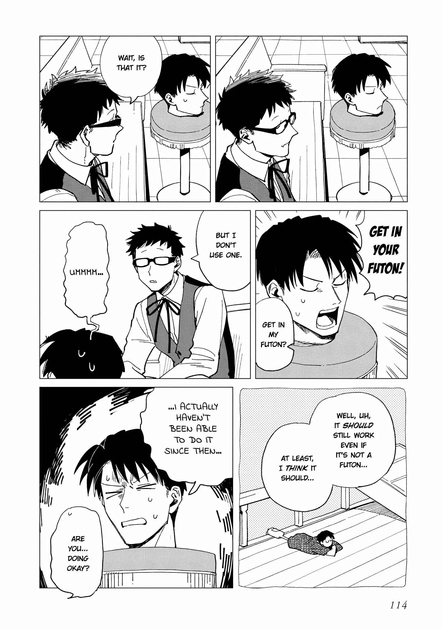 Shinozaki-kun no Mente Jijou Chapter 24 page 24