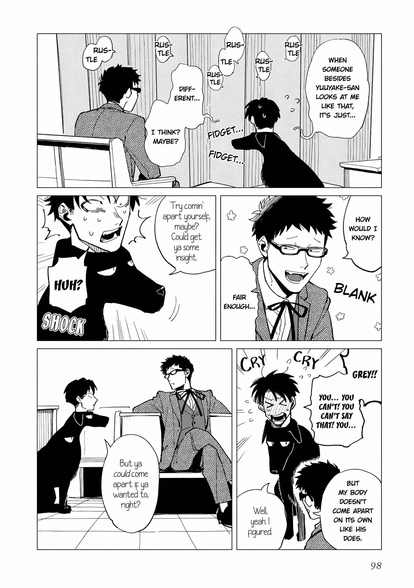 Shinozaki-kun no Mente Jijou Chapter 24 page 8