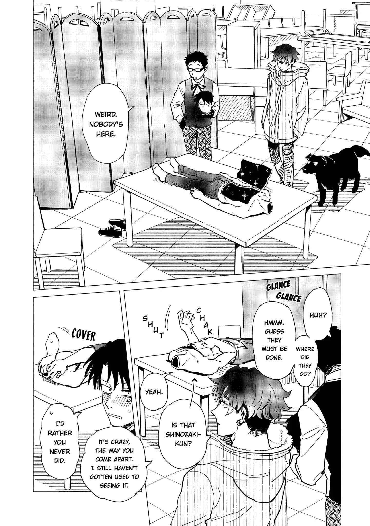 Shinozaki-kun no Mente Jijou Chapter 25 page 8
