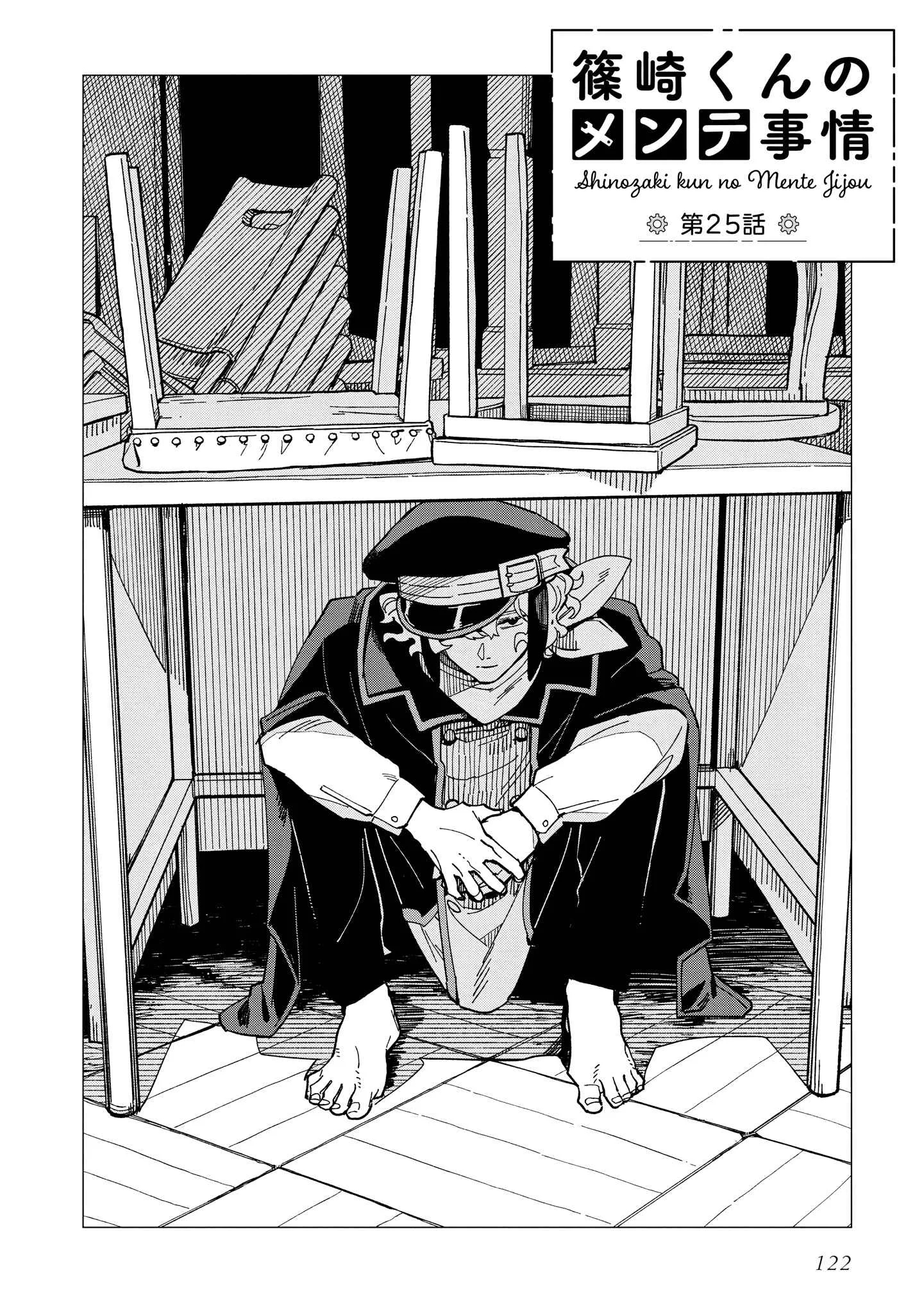 Shinozaki-kun no Mente Jijou Chapter 25 page 2