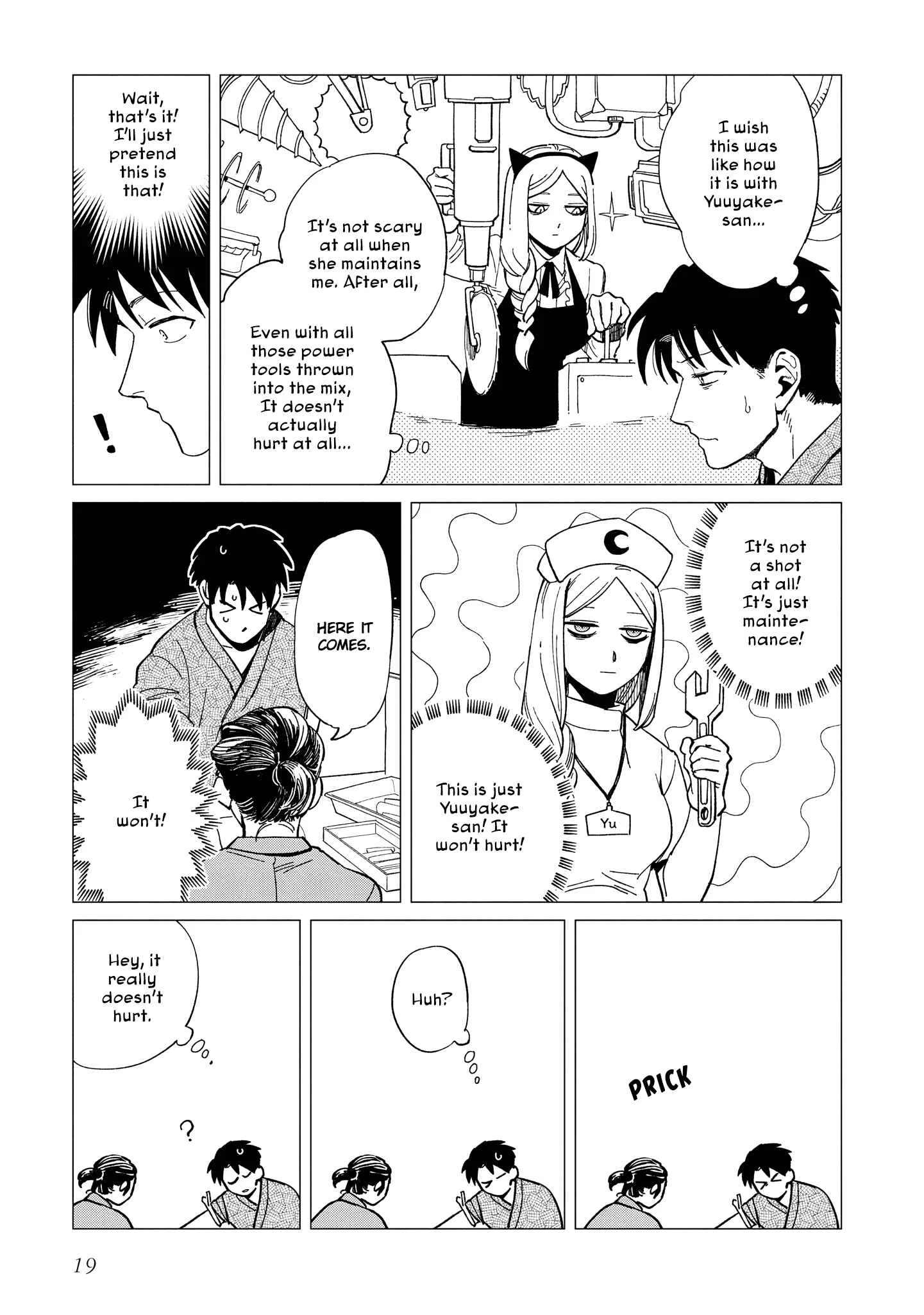 Shinozaki-kun no Mente Jijou Chapter 26 page 19