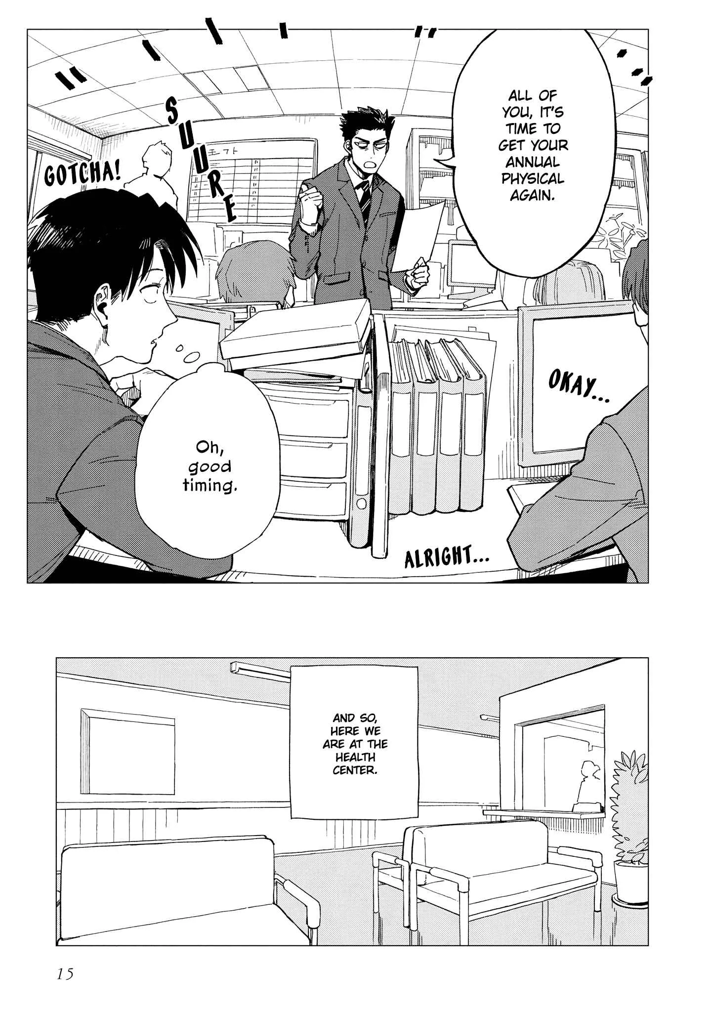 Shinozaki-kun no Mente Jijou Chapter 26 page 15
