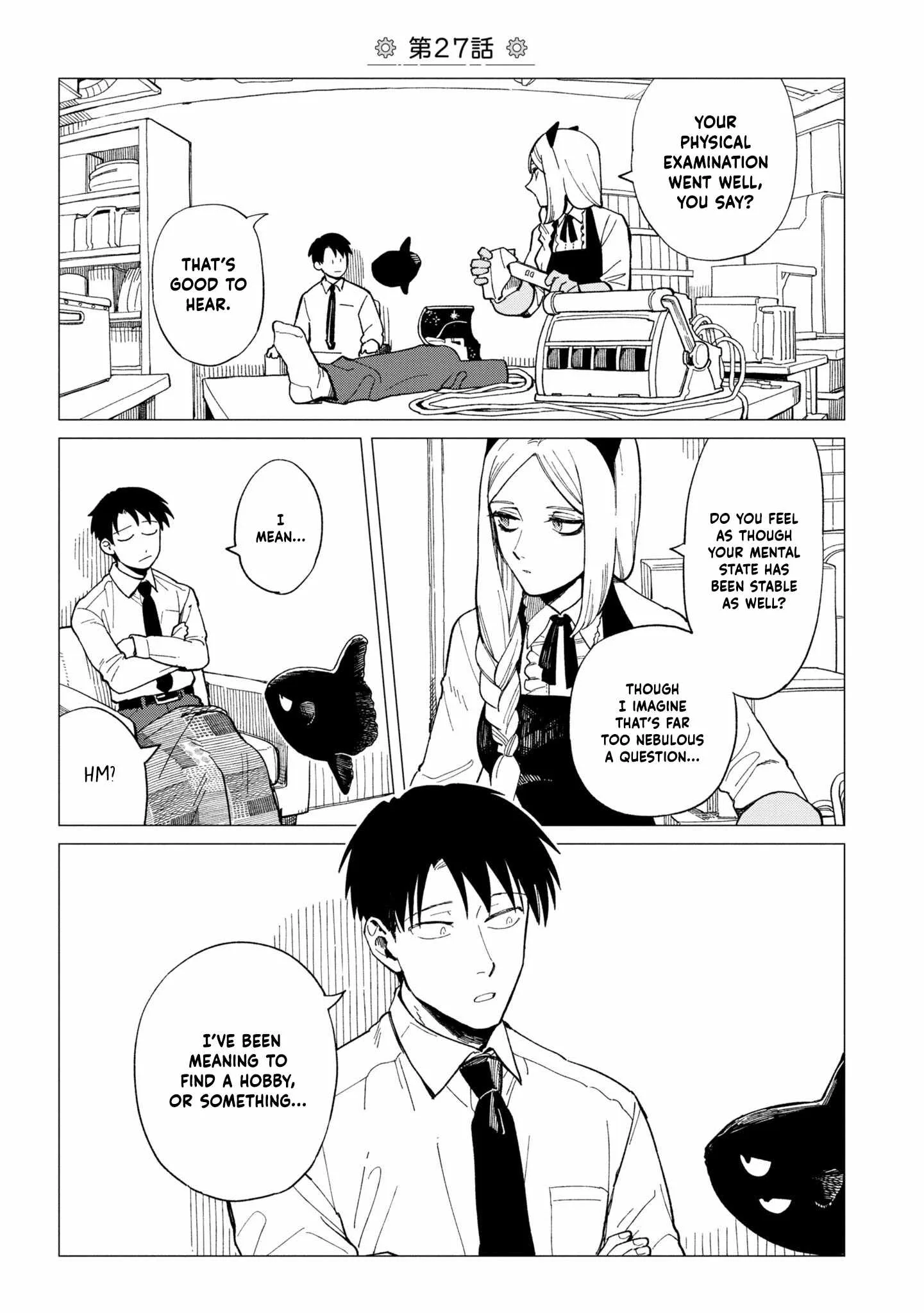 Shinozaki-kun no Mente Jijou Chapter 27 page 1