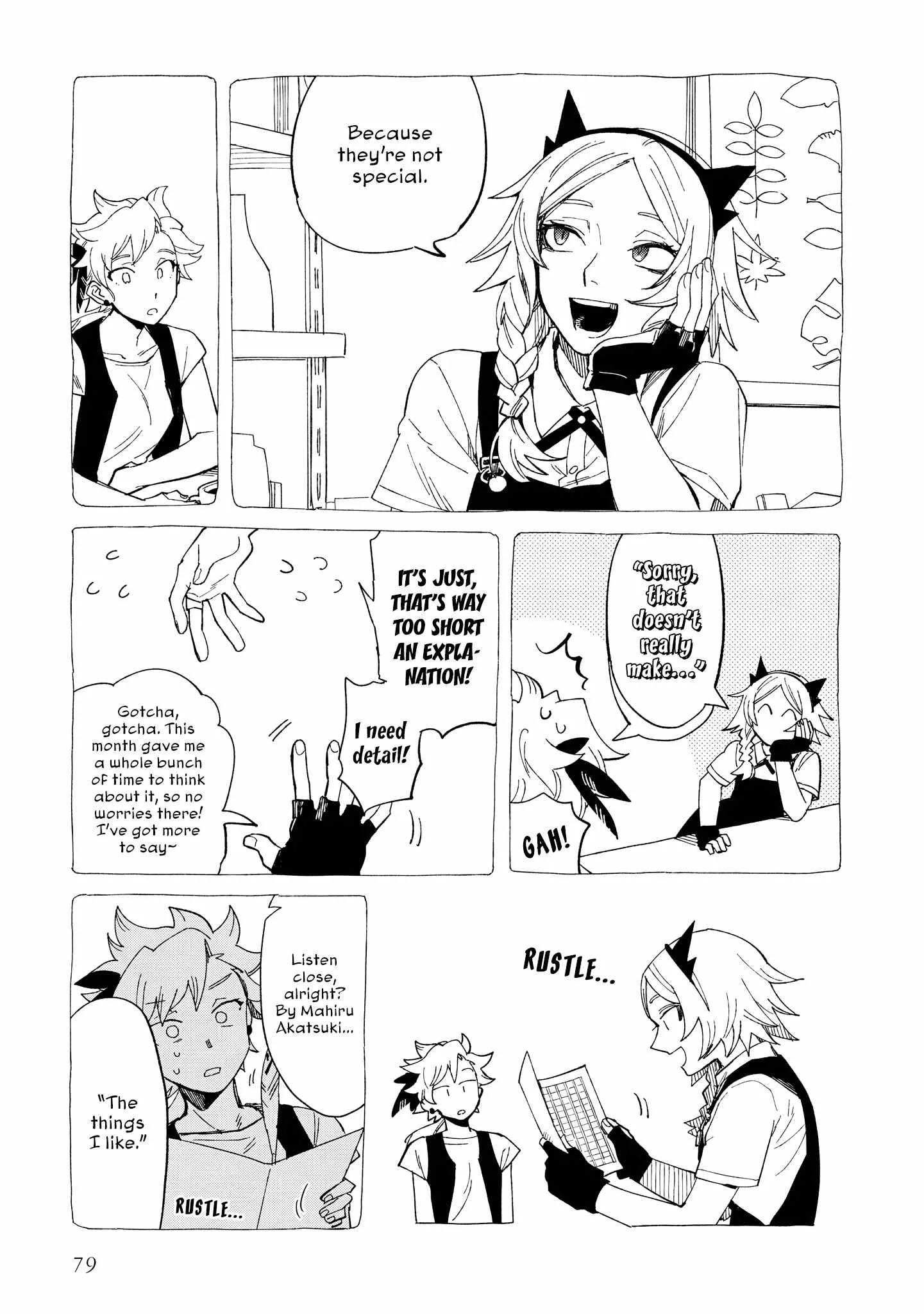 Shinozaki-kun no Mente Jijou Chapter 28 page 15