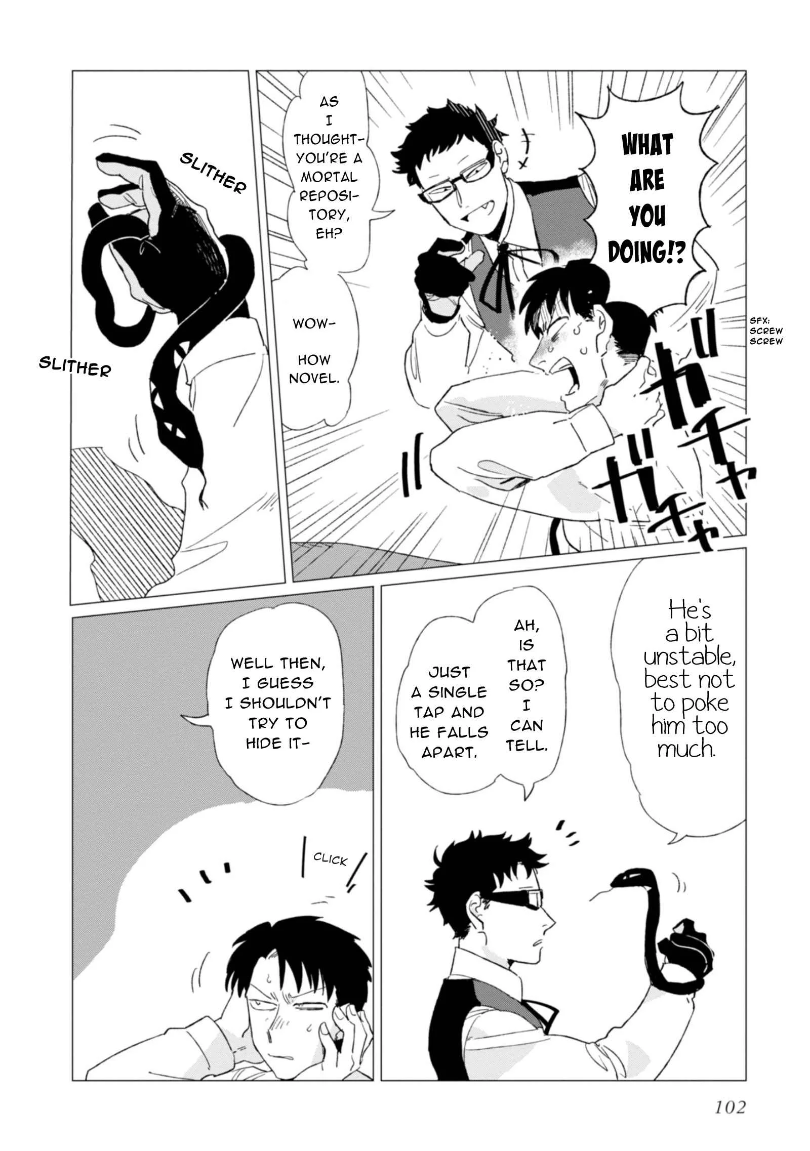Shinozaki-kun no Mente Jijou Chapter 3 page 30